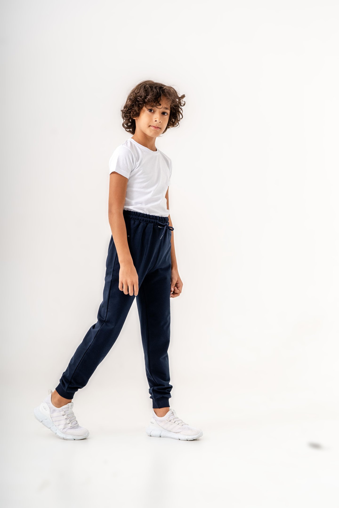 Fermuarlı Cep Basic Erkek Çocuk Eşofman Altı