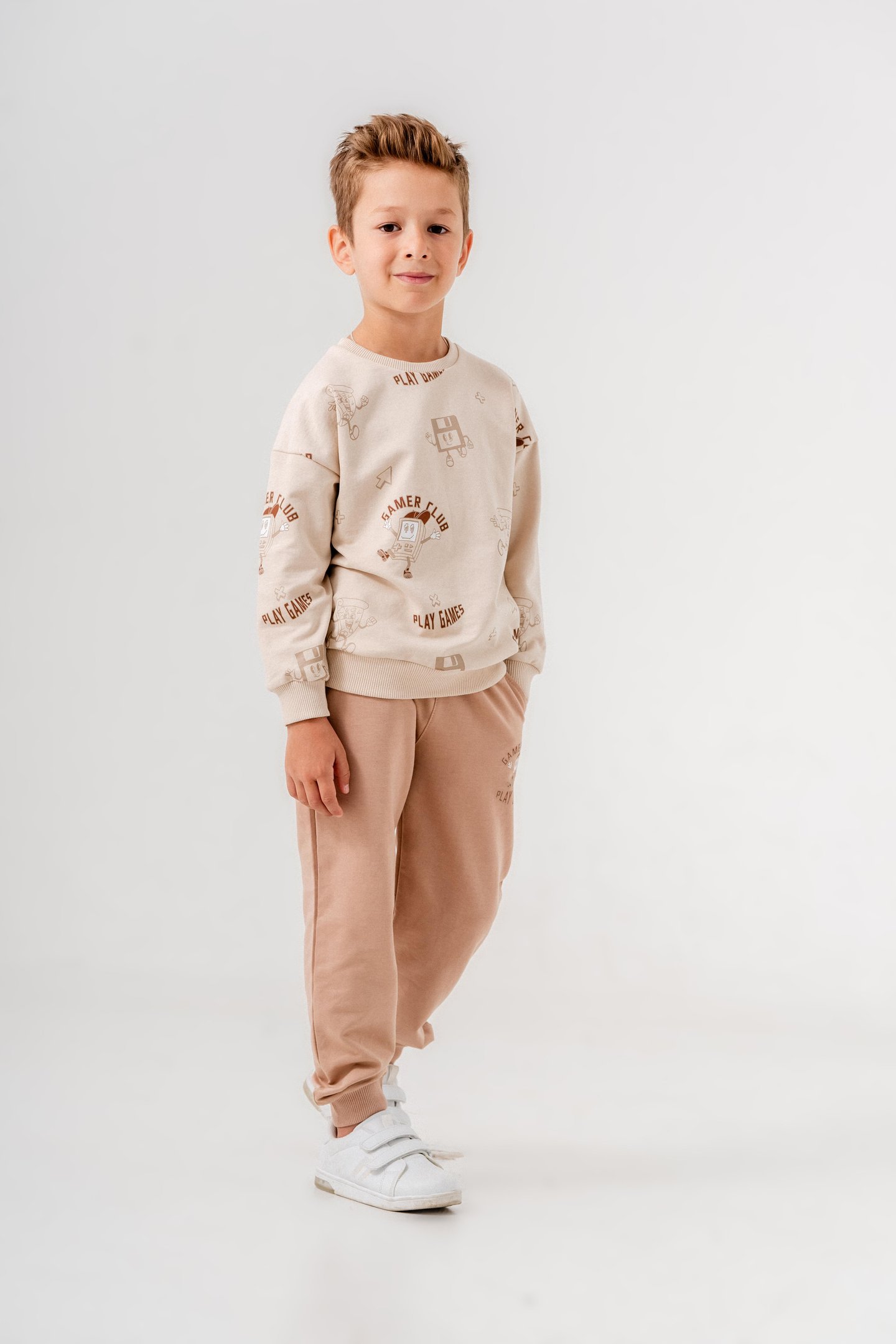 Gamer Baskılı Erkek Çocuk Eşofman Takımı