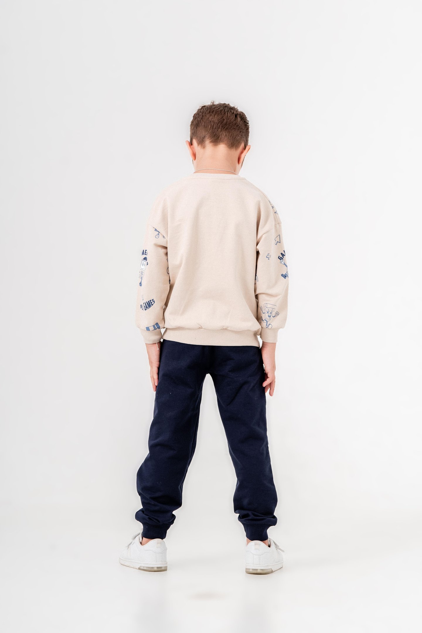 Gamer Baskılı Erkek Çocuk Eşofman Takımı