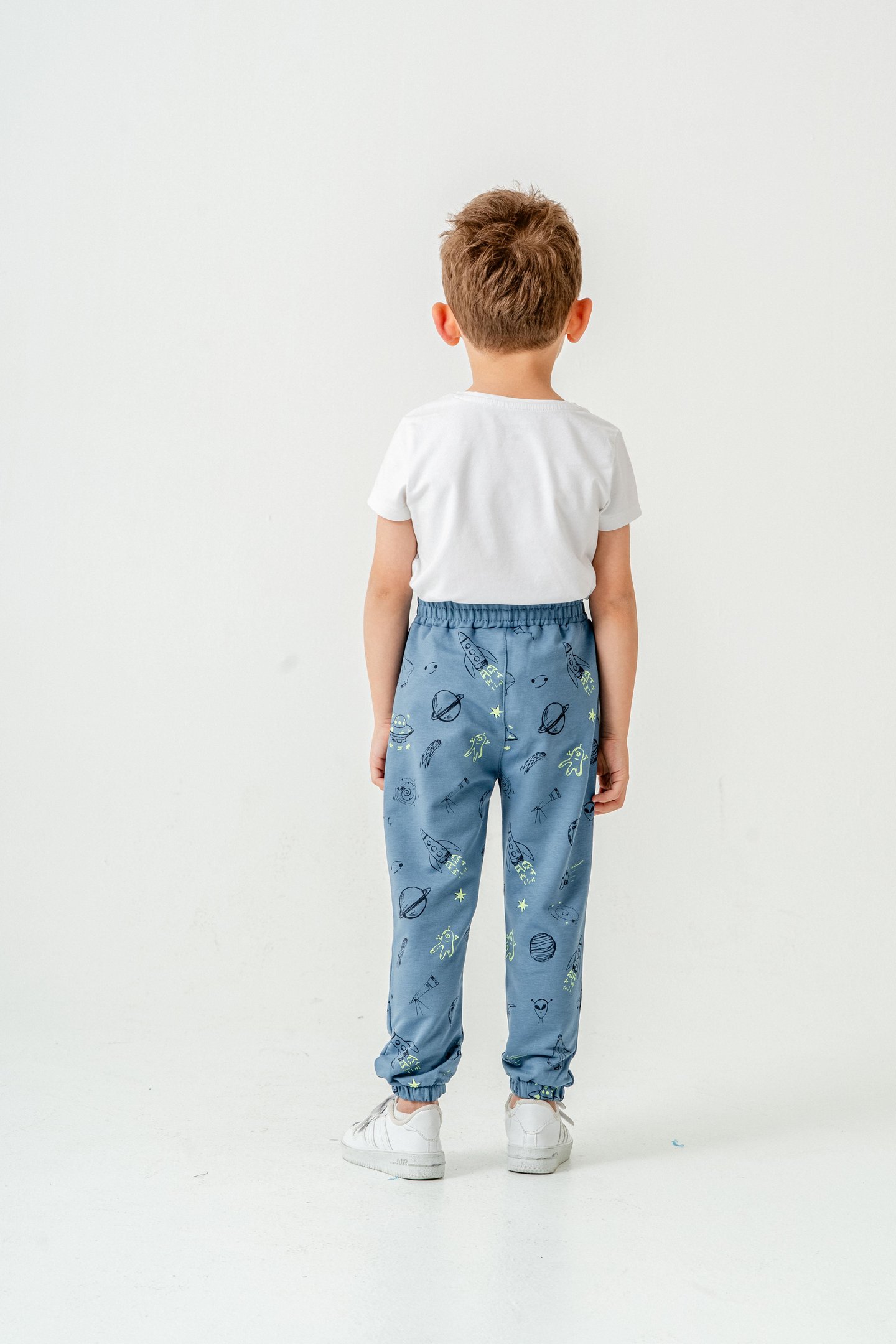 Gezegen Baskılı Erkek Çocuk Eşofman Altı