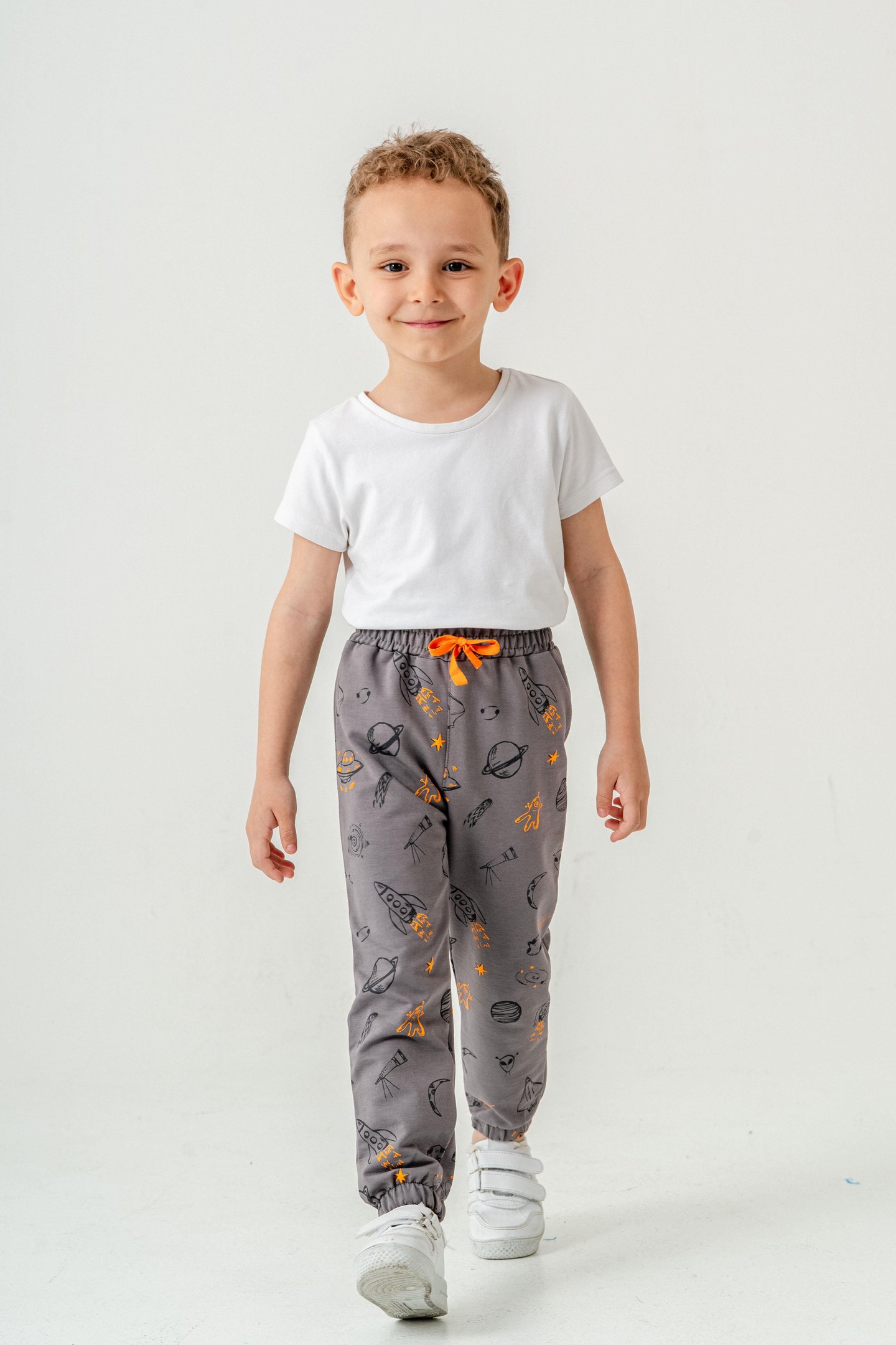 Gezegen Baskılı Erkek Çocuk Eşofman Altı