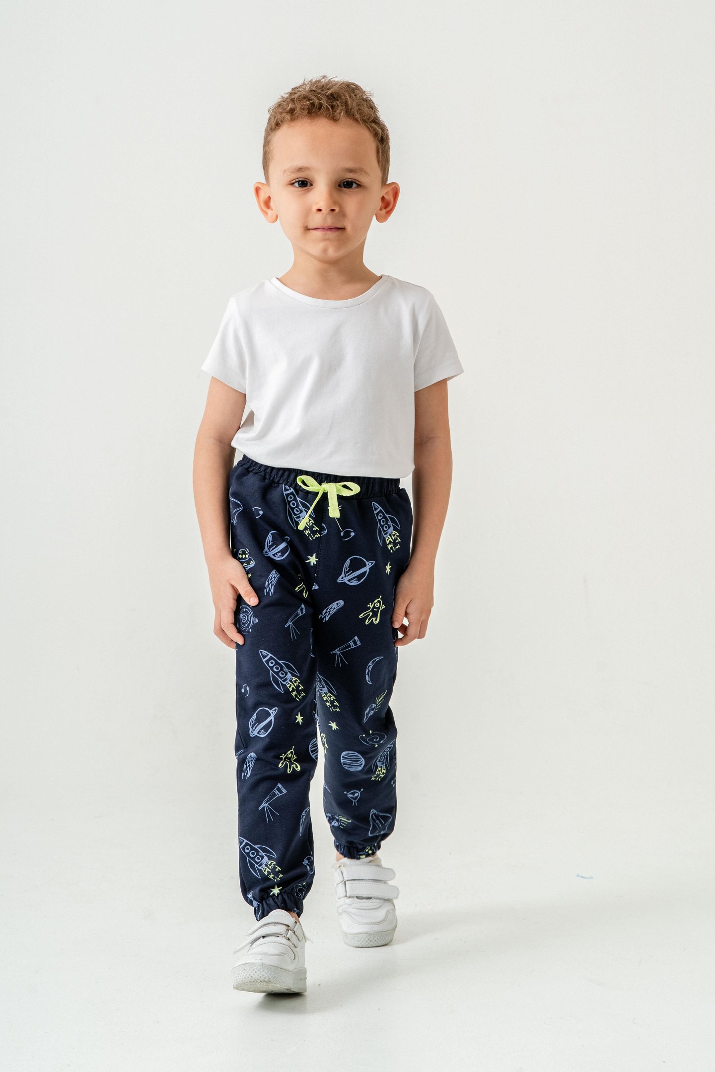 Gezegen Baskılı Erkek Çocuk Eşofman Altı