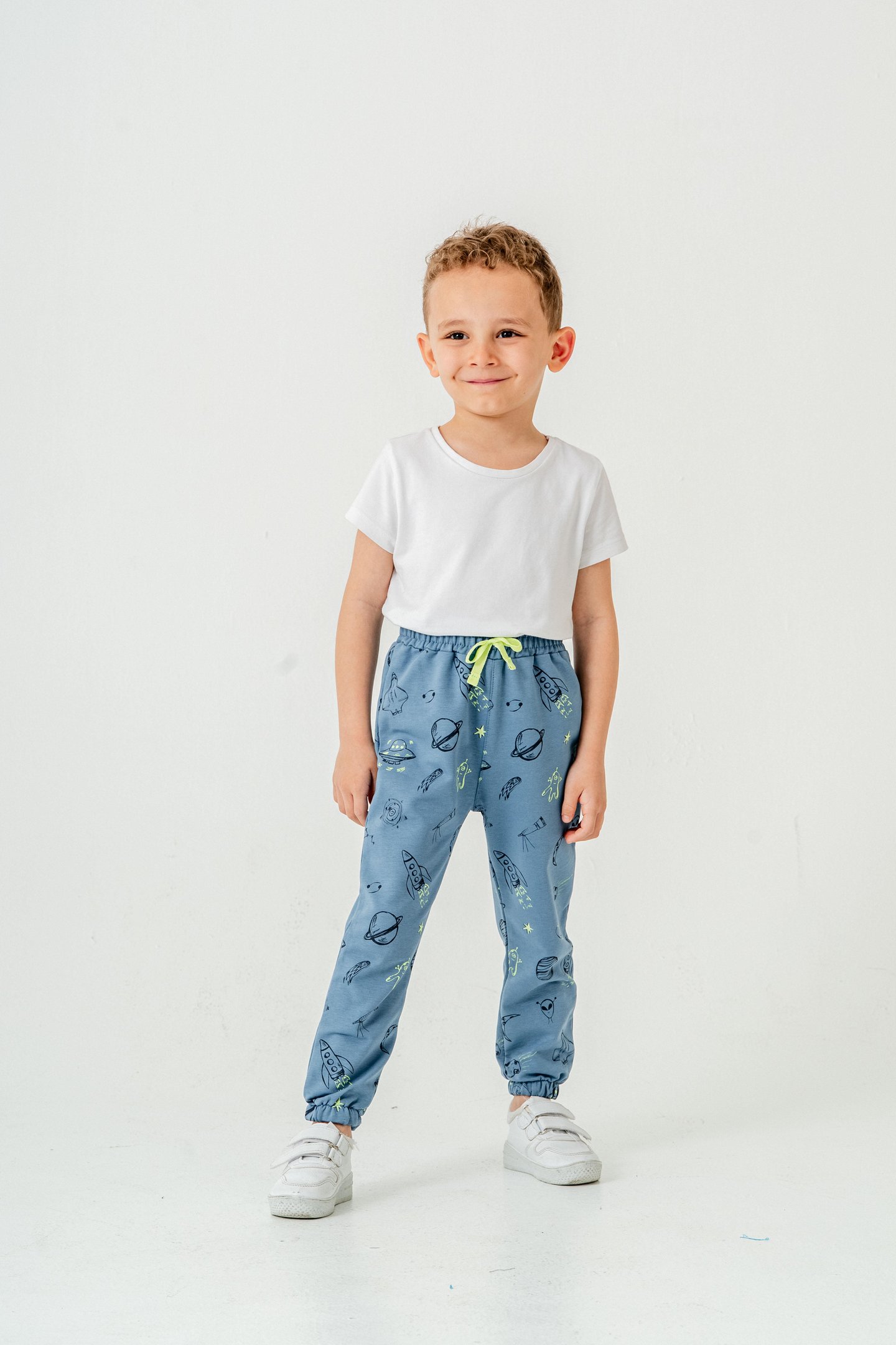 Gezegen Baskılı Erkek Çocuk Eşofman Altı