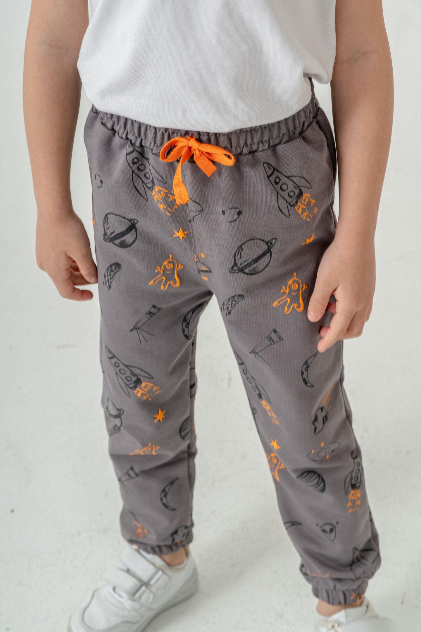 Gezegen Baskılı Erkek Çocuk Eşofman Altı