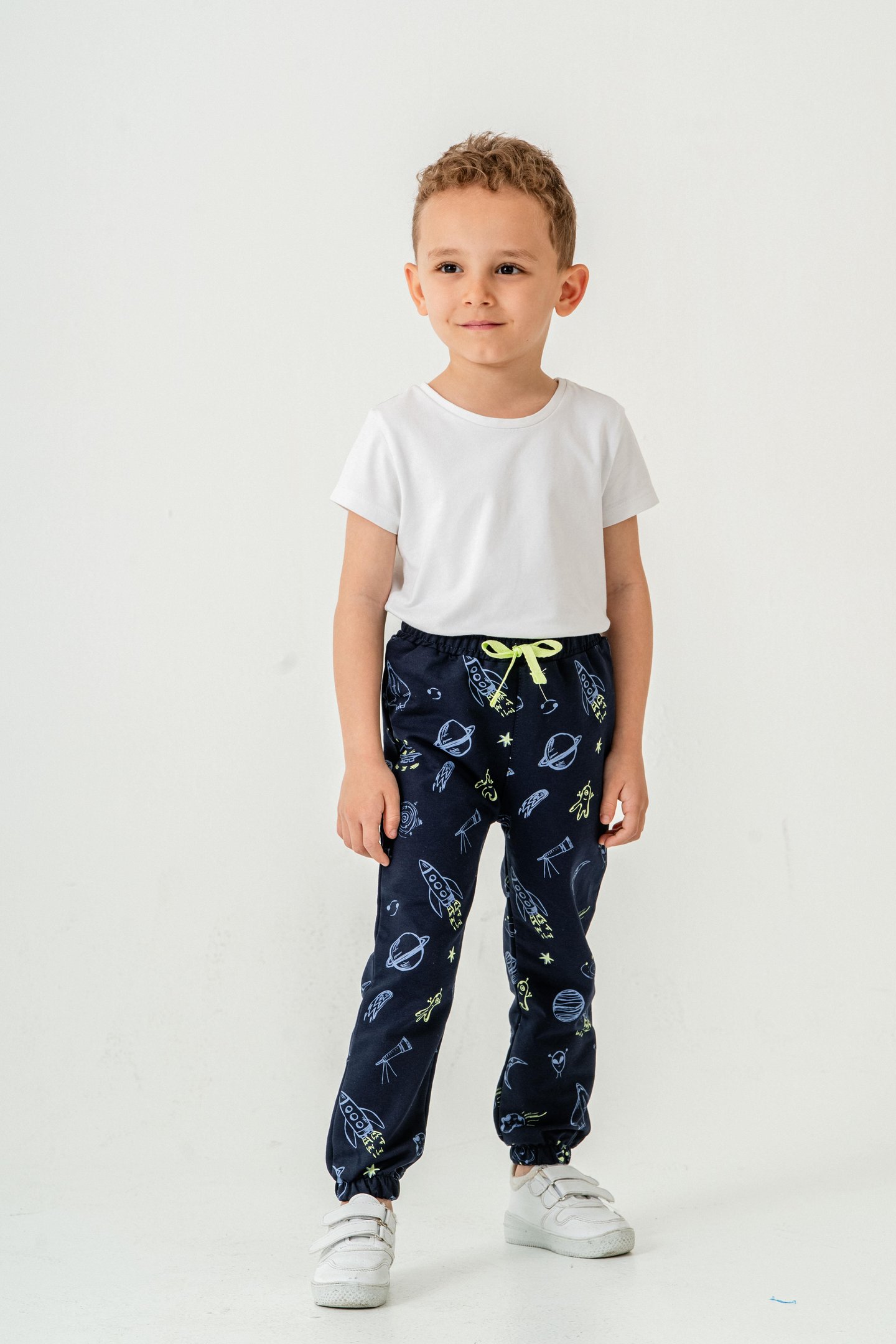 Gezegen Baskılı Erkek Çocuk Eşofman Altı