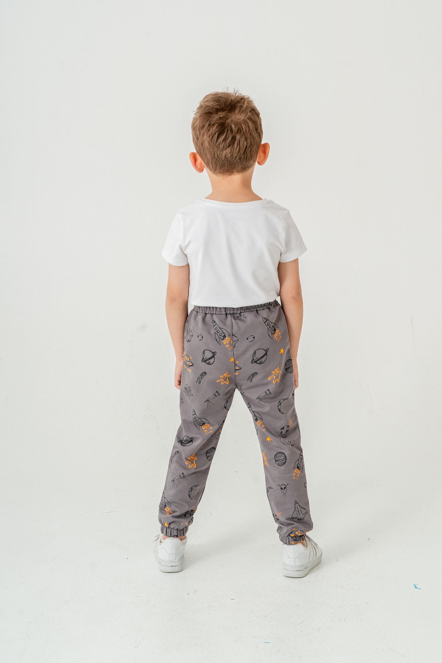 Gezegen Baskılı Erkek Çocuk Eşofman Altı