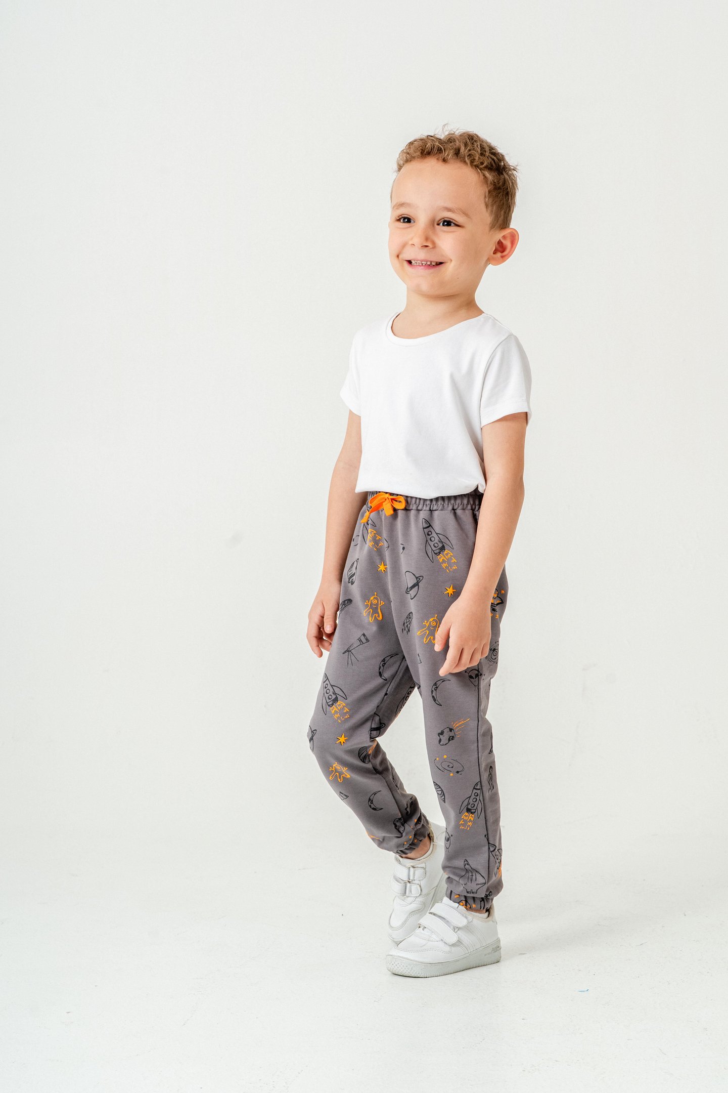 Gezegen Baskılı Erkek Çocuk Eşofman Altı