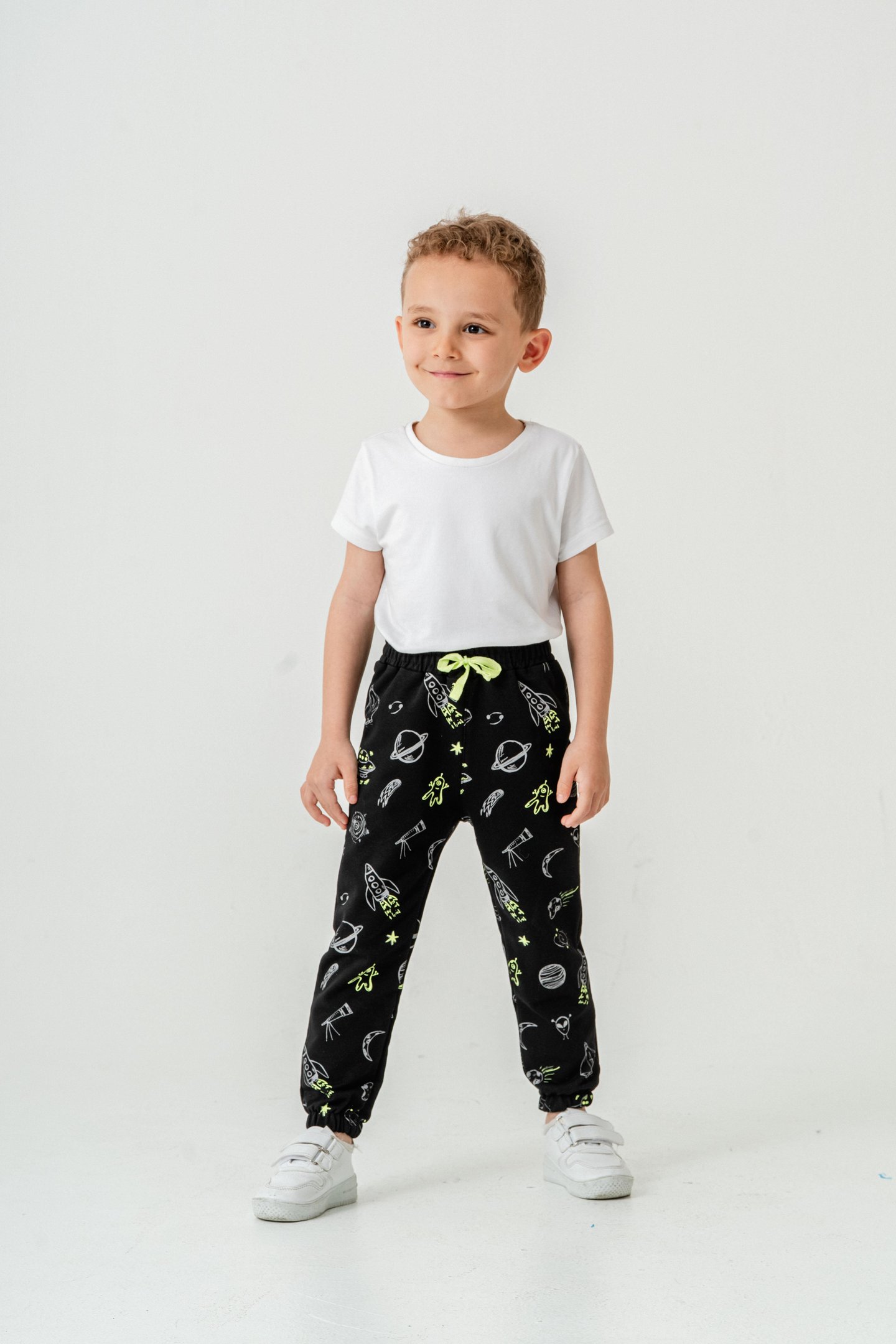 Gezegen Baskılı Erkek Çocuk Eşofman Altı