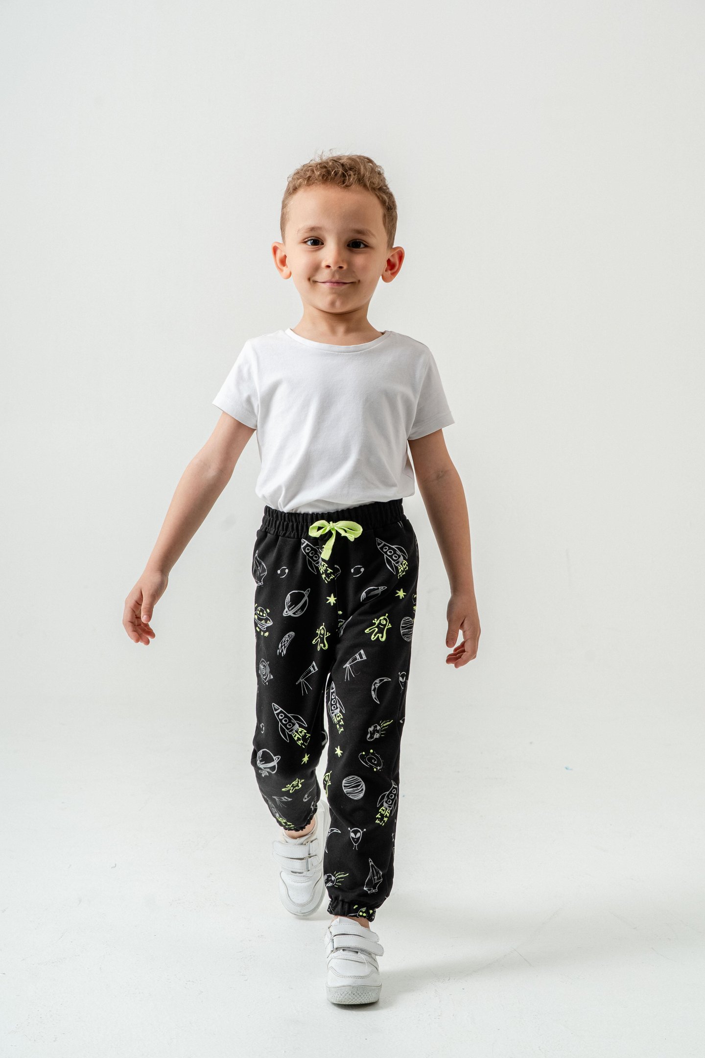 Gezegen Baskılı Erkek Çocuk Eşofman Altı