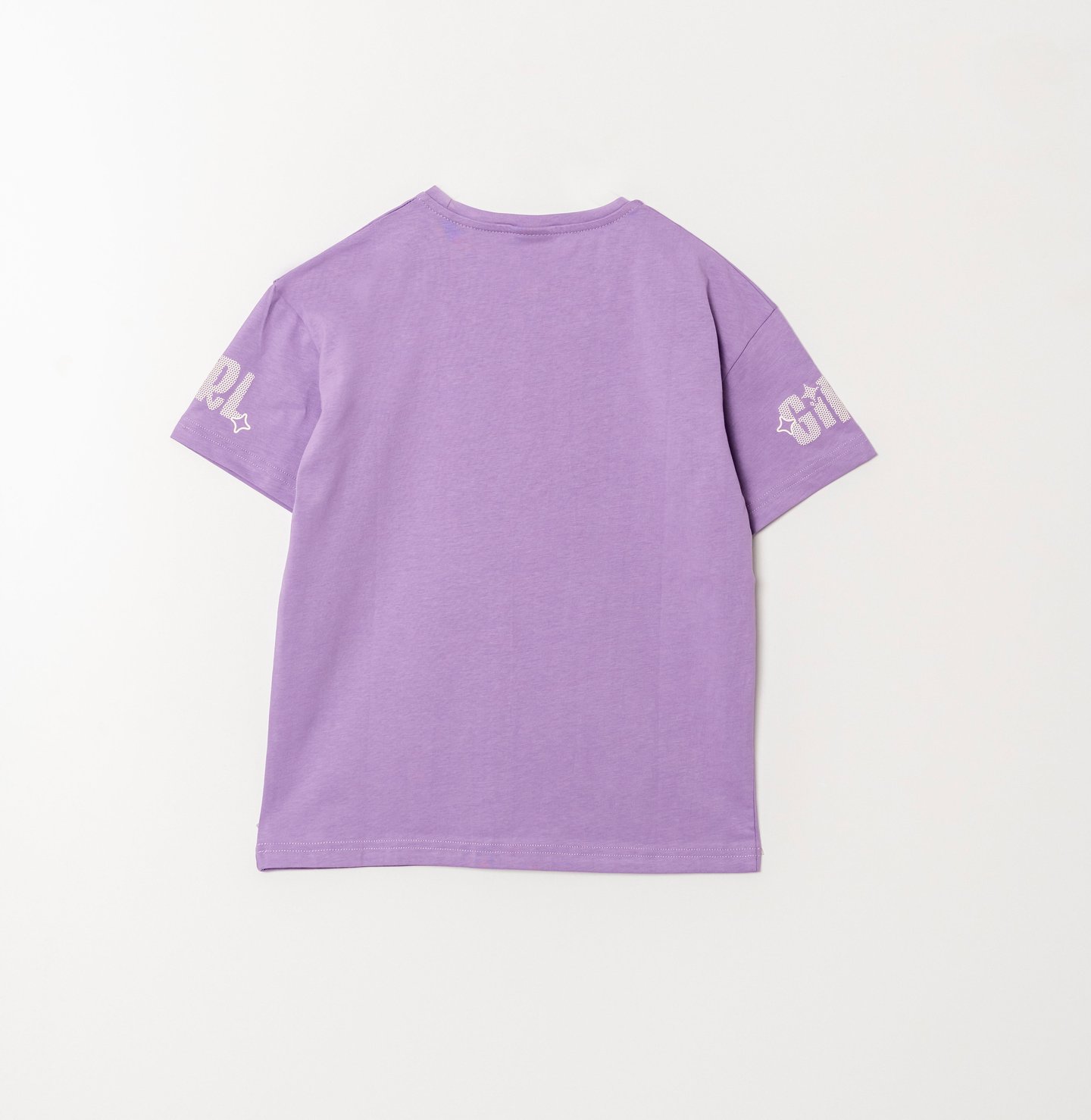 GIRL Baskılı Kız Çocuk Tişört T-shirt