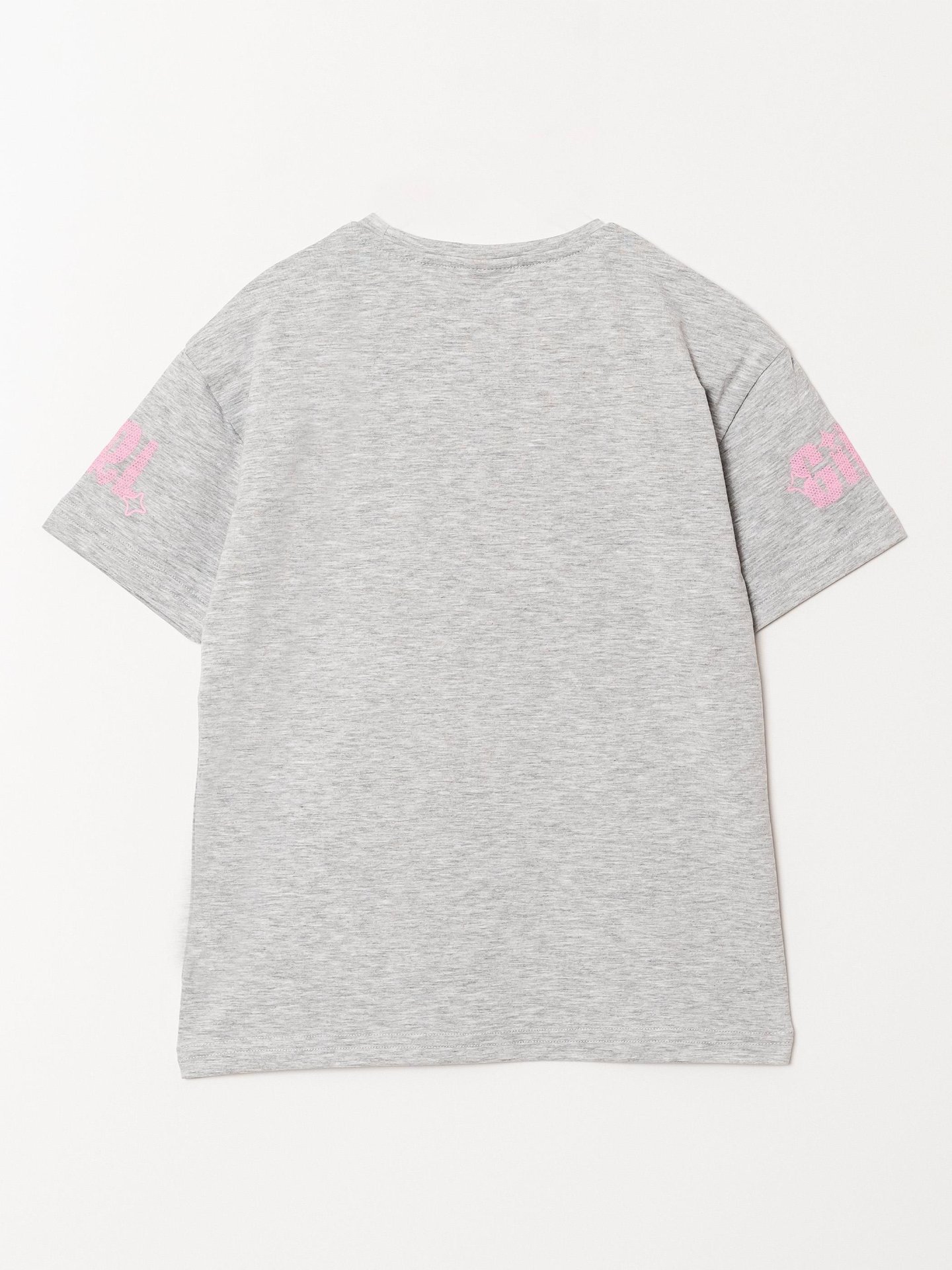 GIRL Baskılı Kız Çocuk Tişört T-shirt