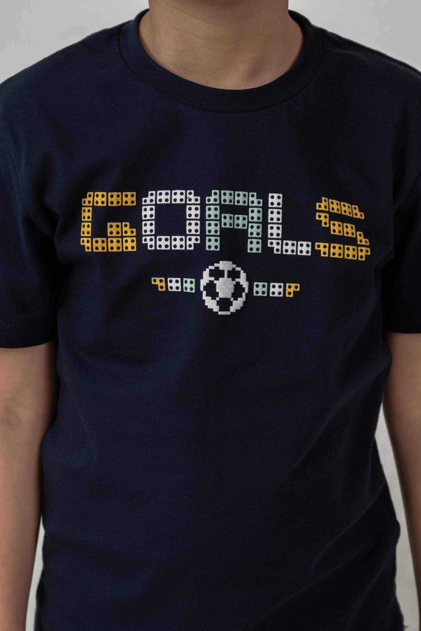 Goals Baskılı Erkek Çocuk Şort - Tişört Takımı