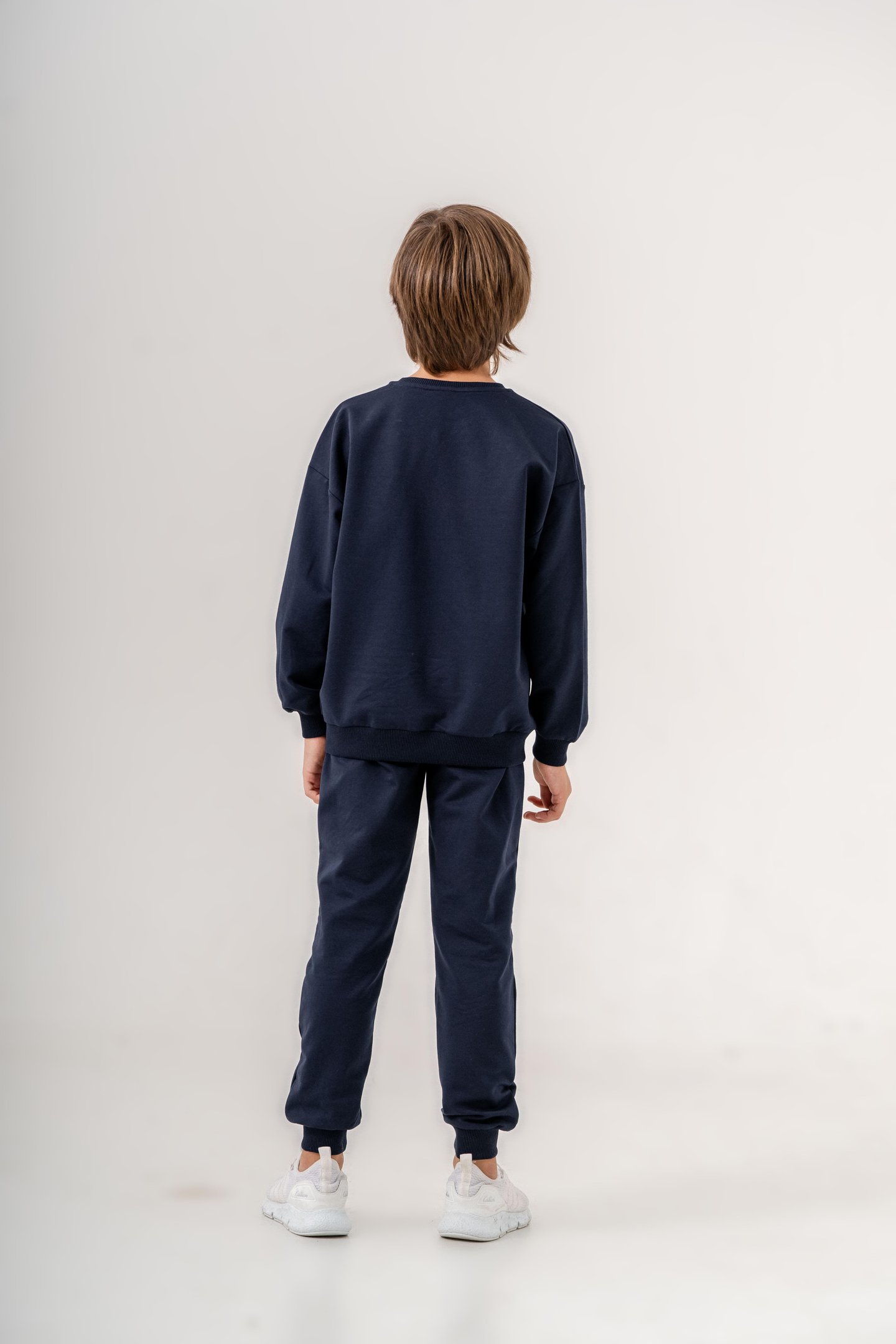 Göğüs Yazı Baskılı Bacak Baskı Detaylı Erkek Çocuk Alt Üst Eşofman Takımı