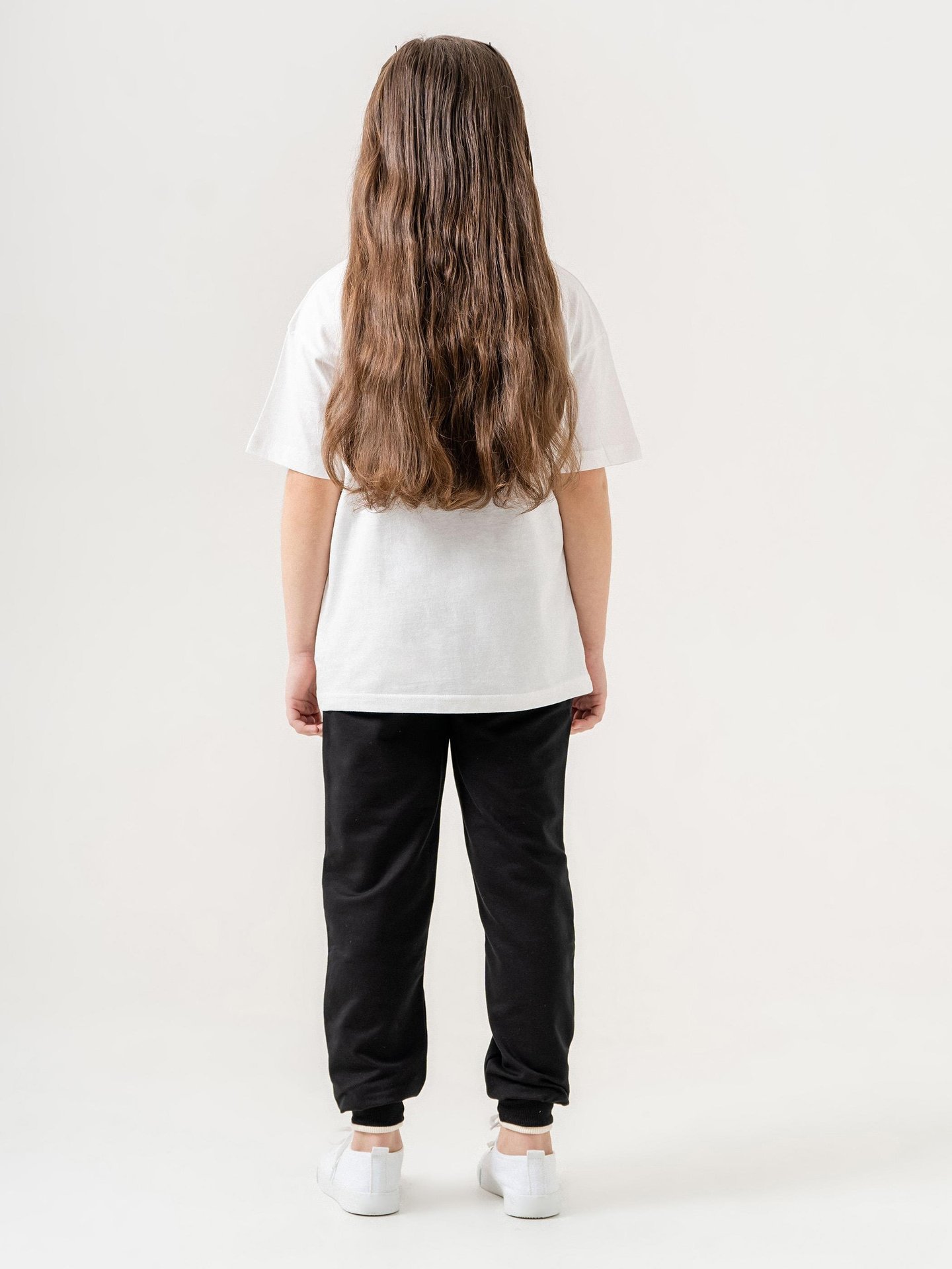 Hey You Dont Give Up Okay? Baskılı Kız Çocuk Eşofman Tişört Takımı