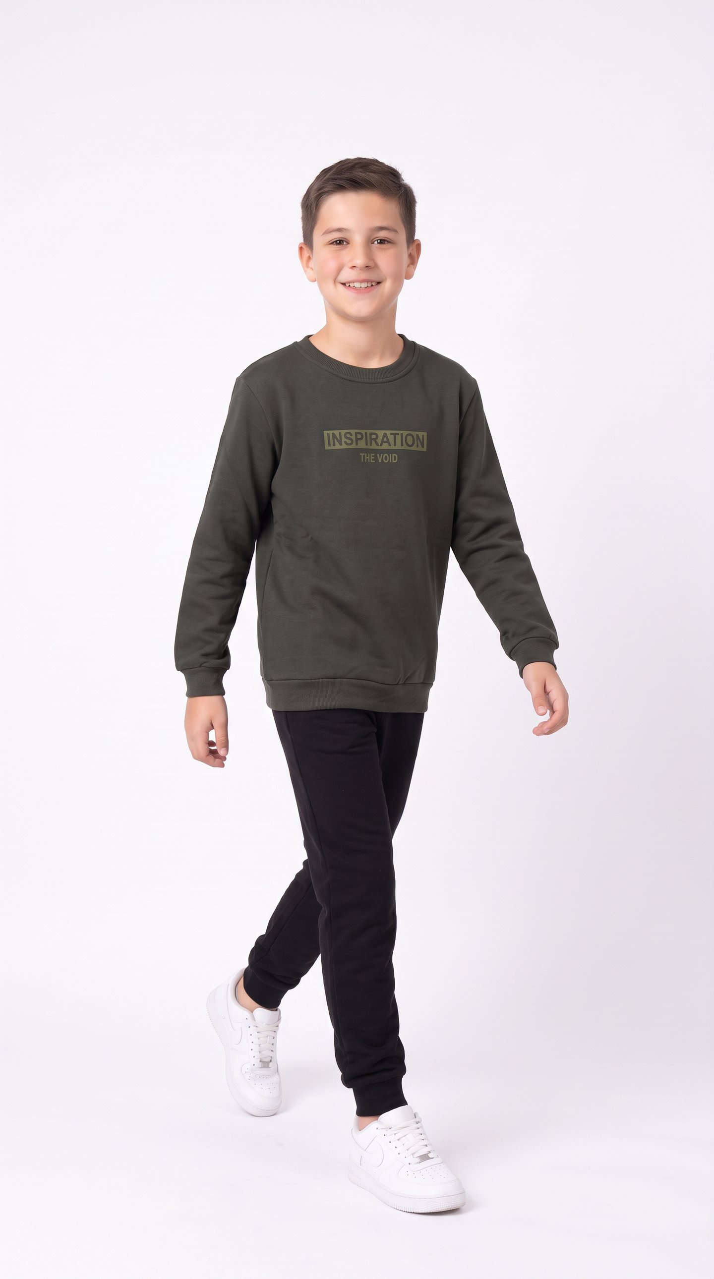 İnspiration Baskılı Erkek Çocuk Sweat