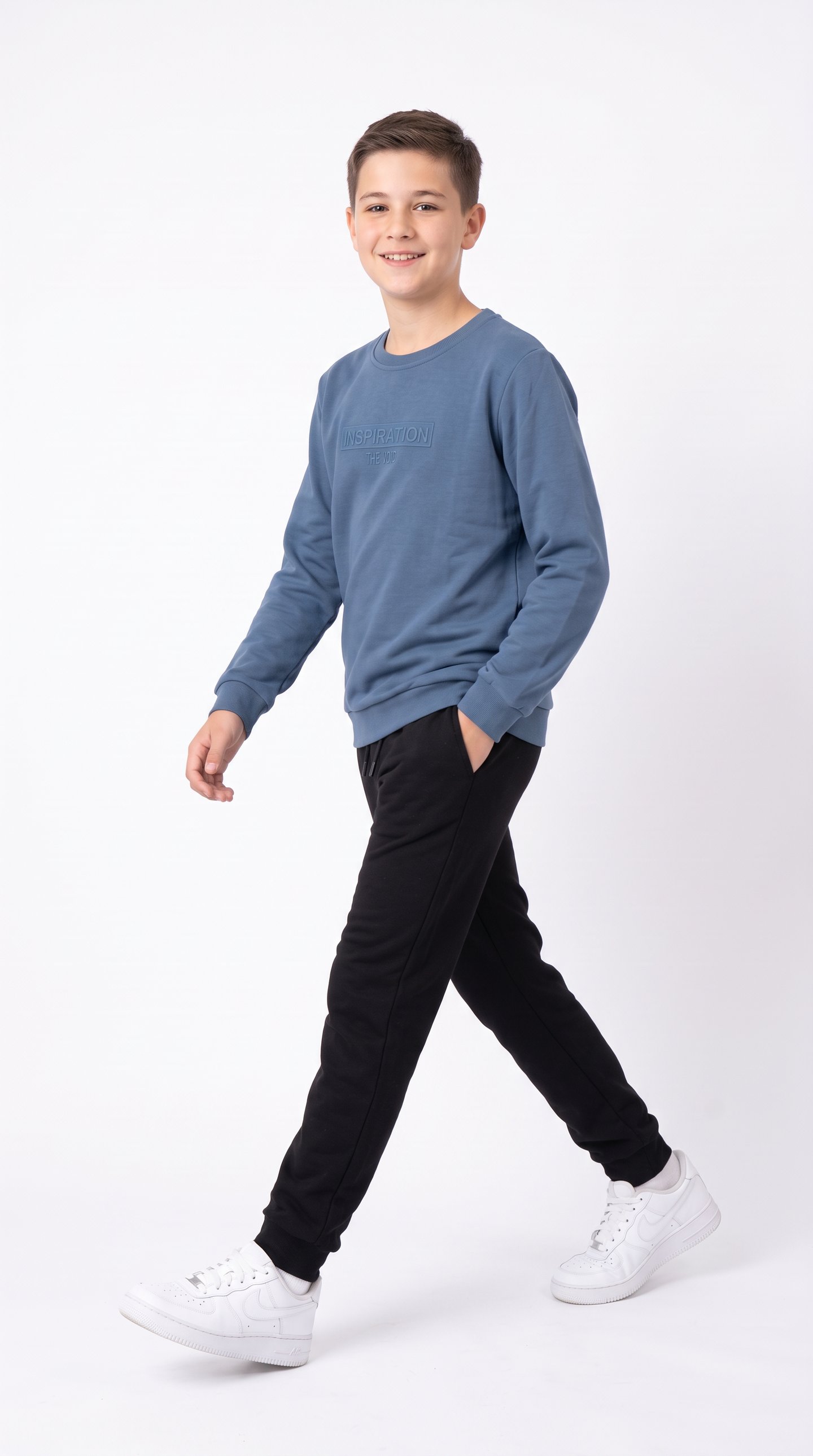 İnspiration Baskılı Erkek Çocuk Sweat