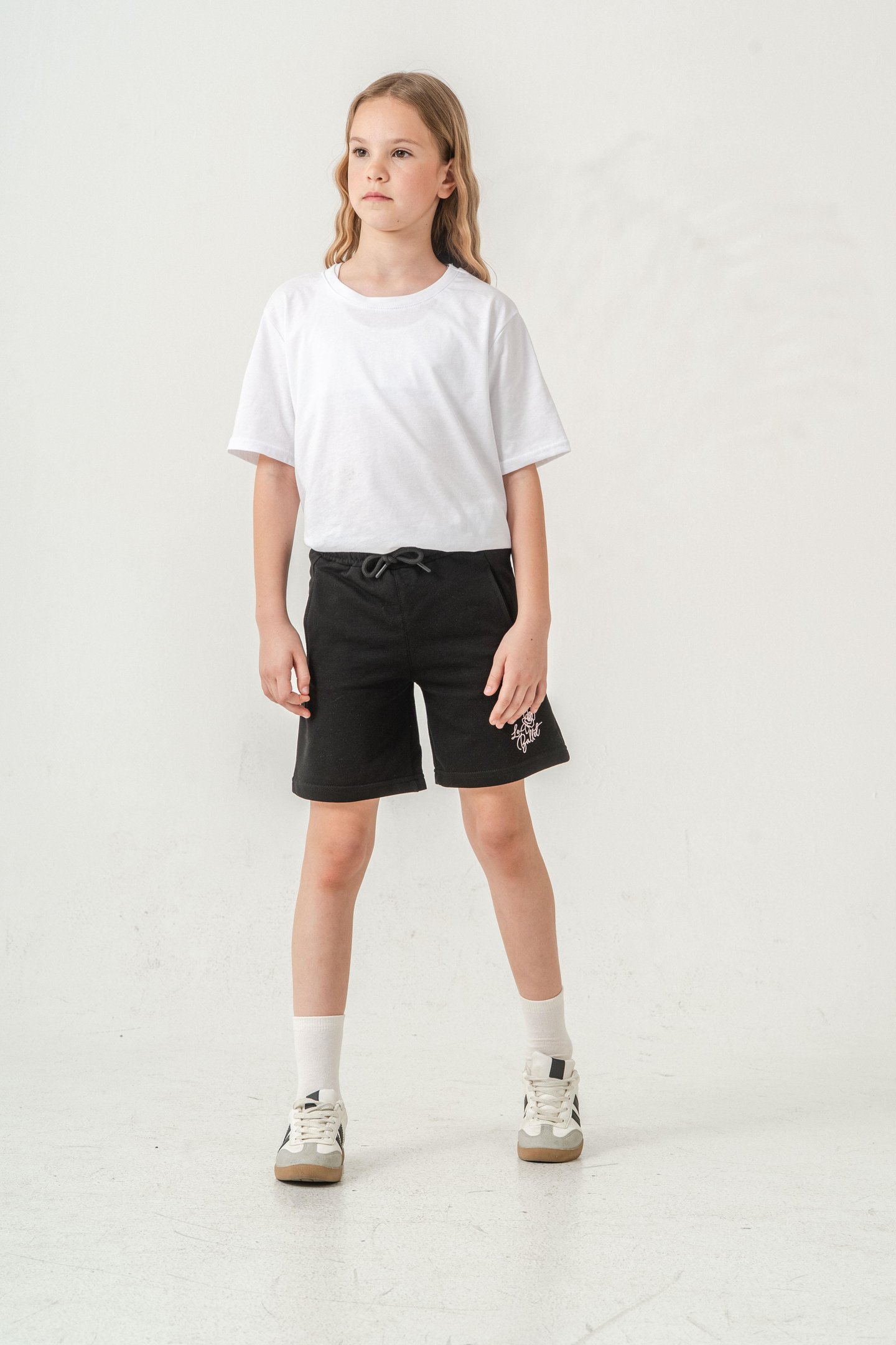 Jaime Le  Bullet Nakışlı Kız Çocuk Şort