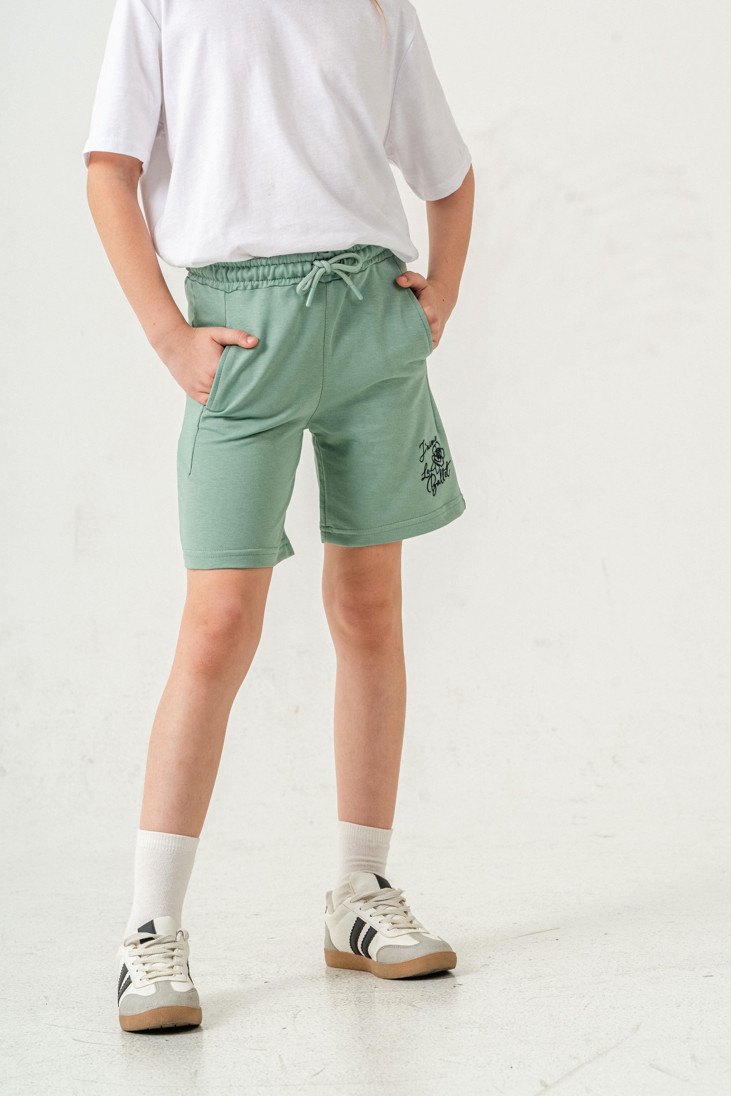 Jaime Le  Bullet Nakışlı Kız Çocuk Şort