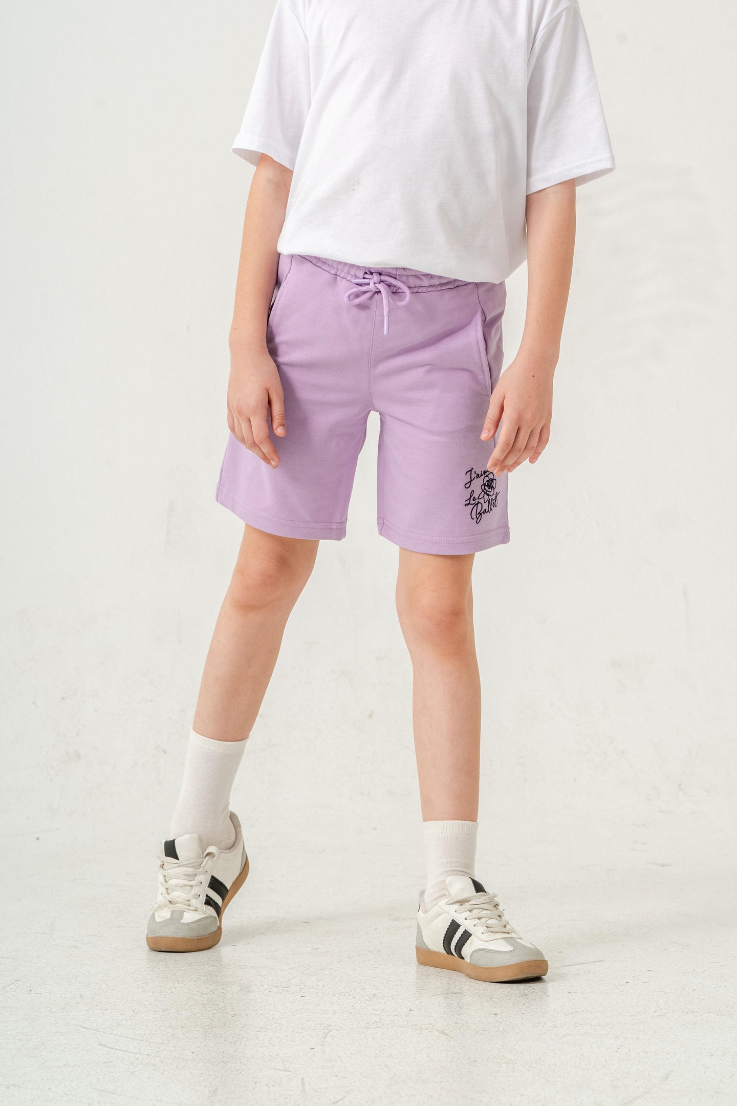 Jaime Le  Bullet Nakışlı Kız Çocuk Şort