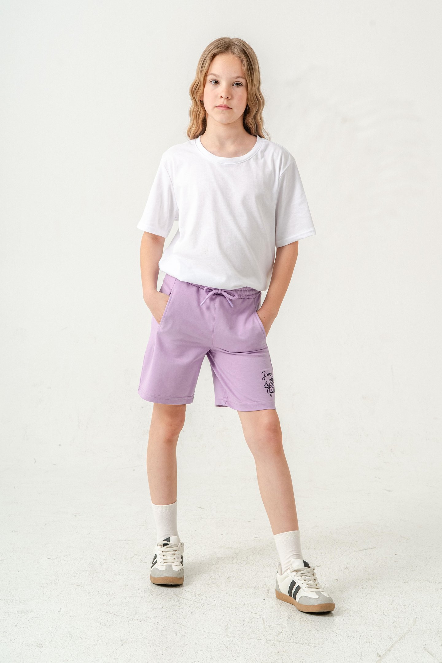 Jaime Le  Bullet Nakışlı Kız Çocuk Şort