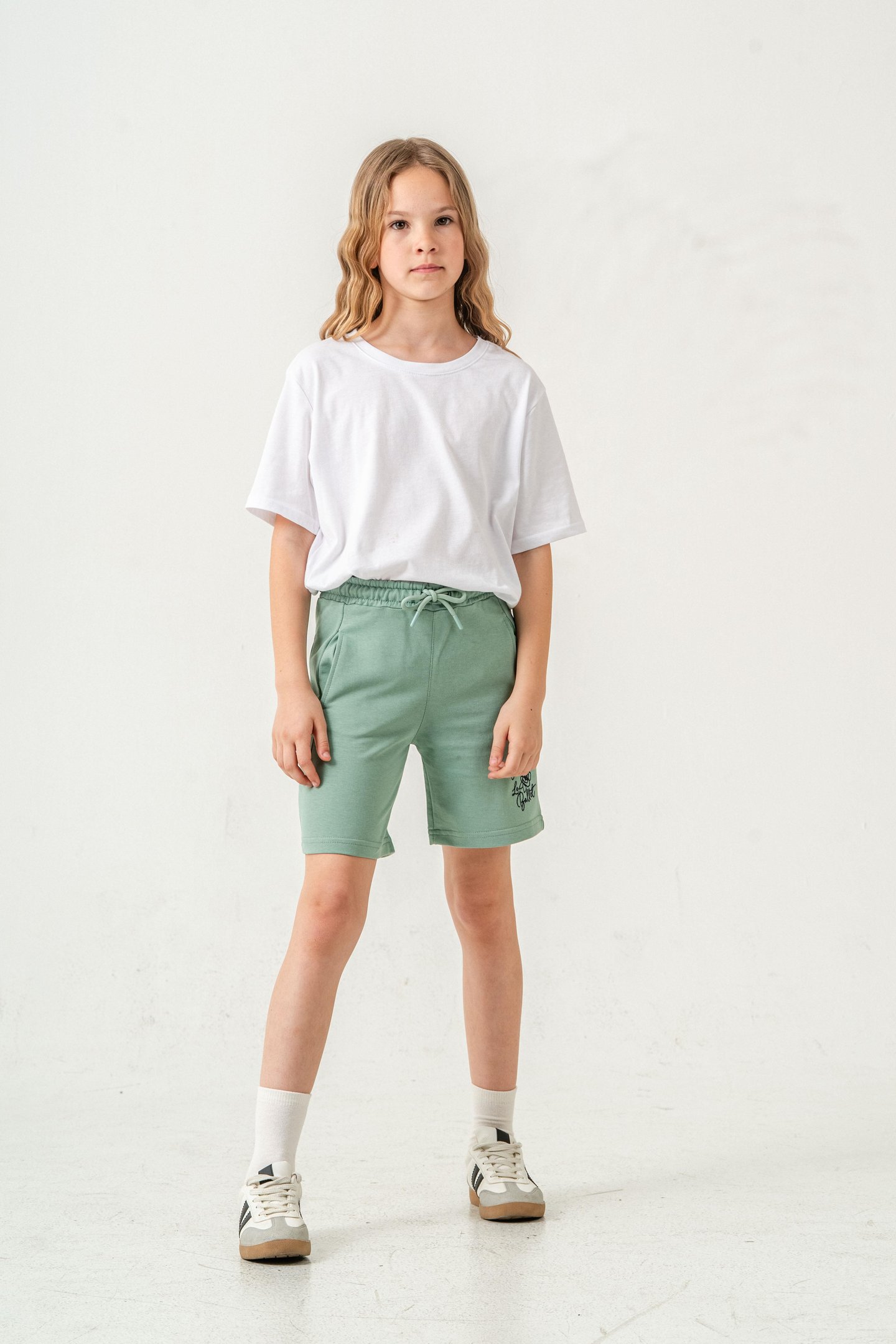 Jaime Le  Bullet Nakışlı Kız Çocuk Şort