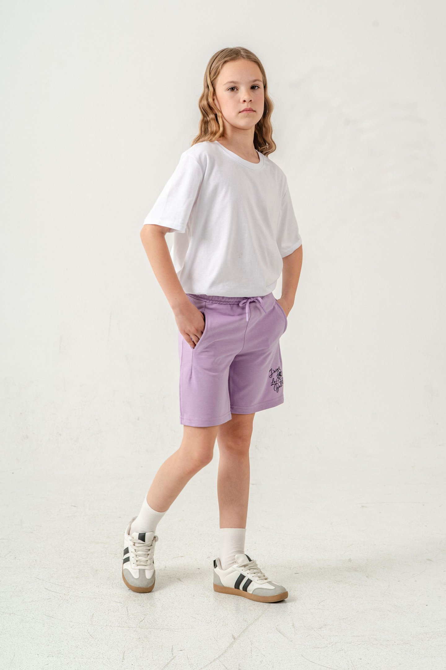 Jaime Le  Bullet Nakışlı Kız Çocuk Şort