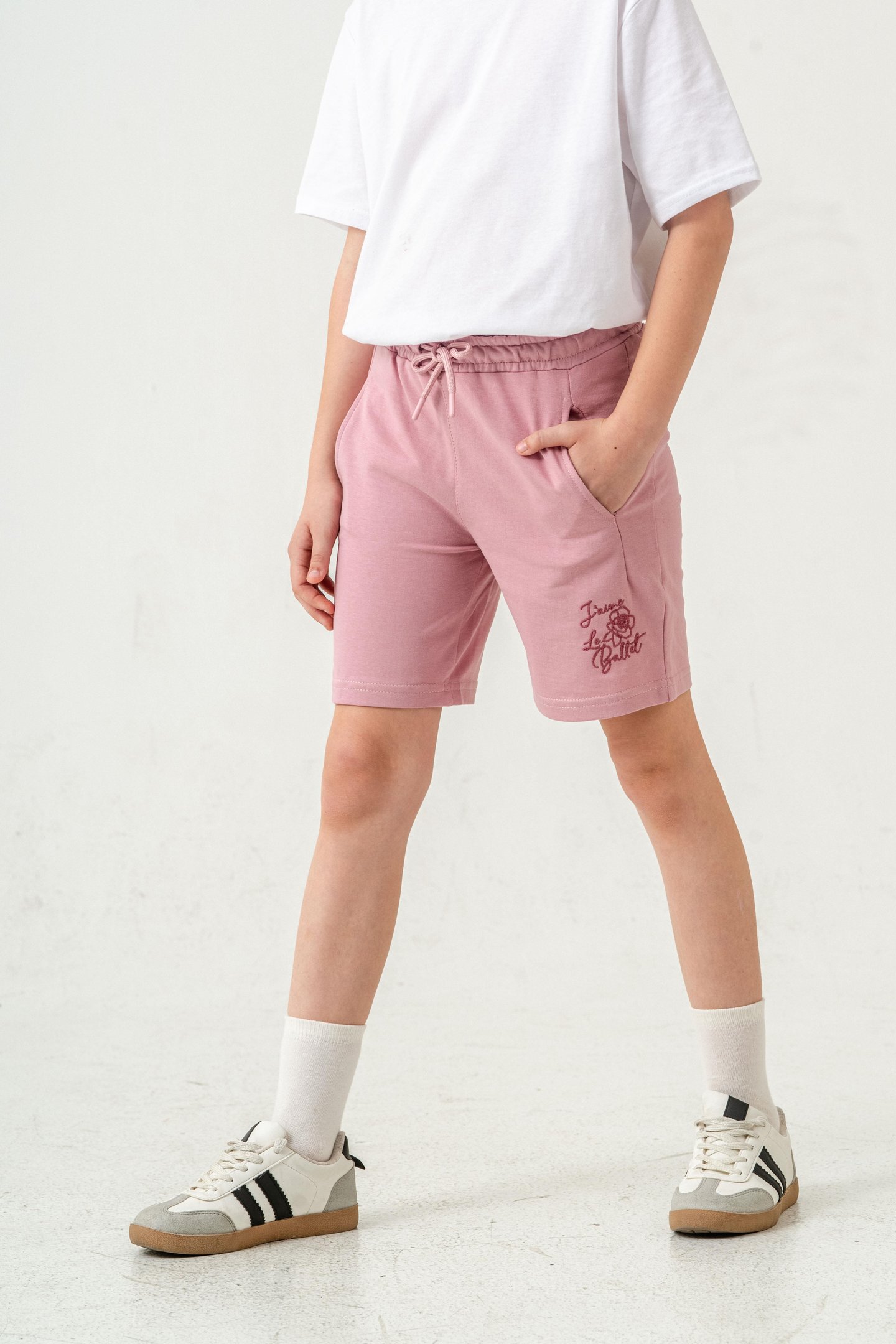 Jaime Le  Bullet Nakışlı Kız Çocuk Şort