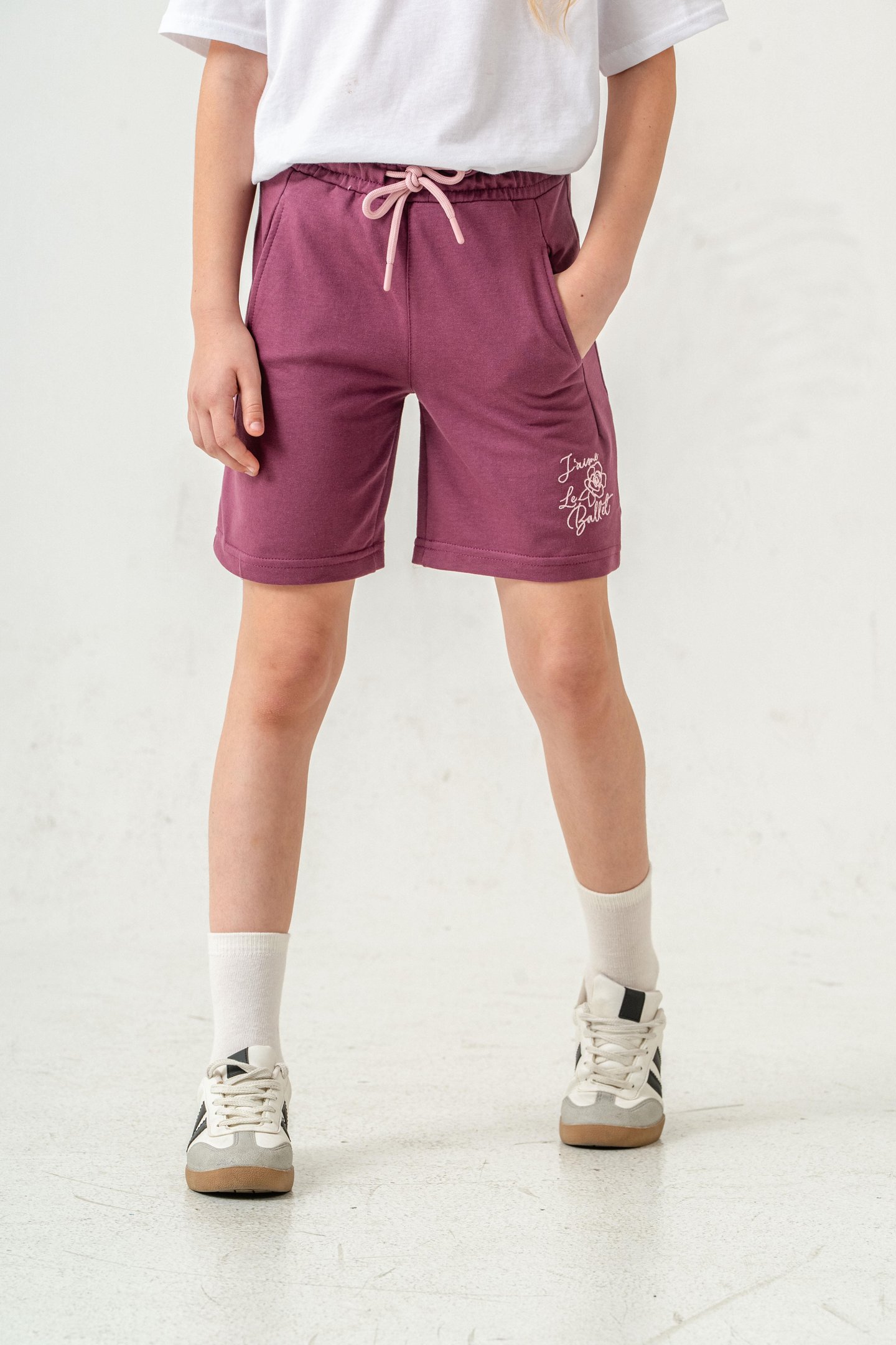 Jaime Le  Bullet Nakışlı Kız Çocuk Şort