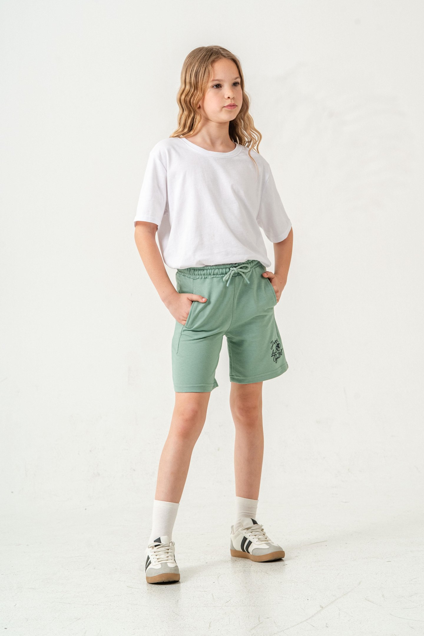 Jaime Le  Bullet Nakışlı Kız Çocuk Şort