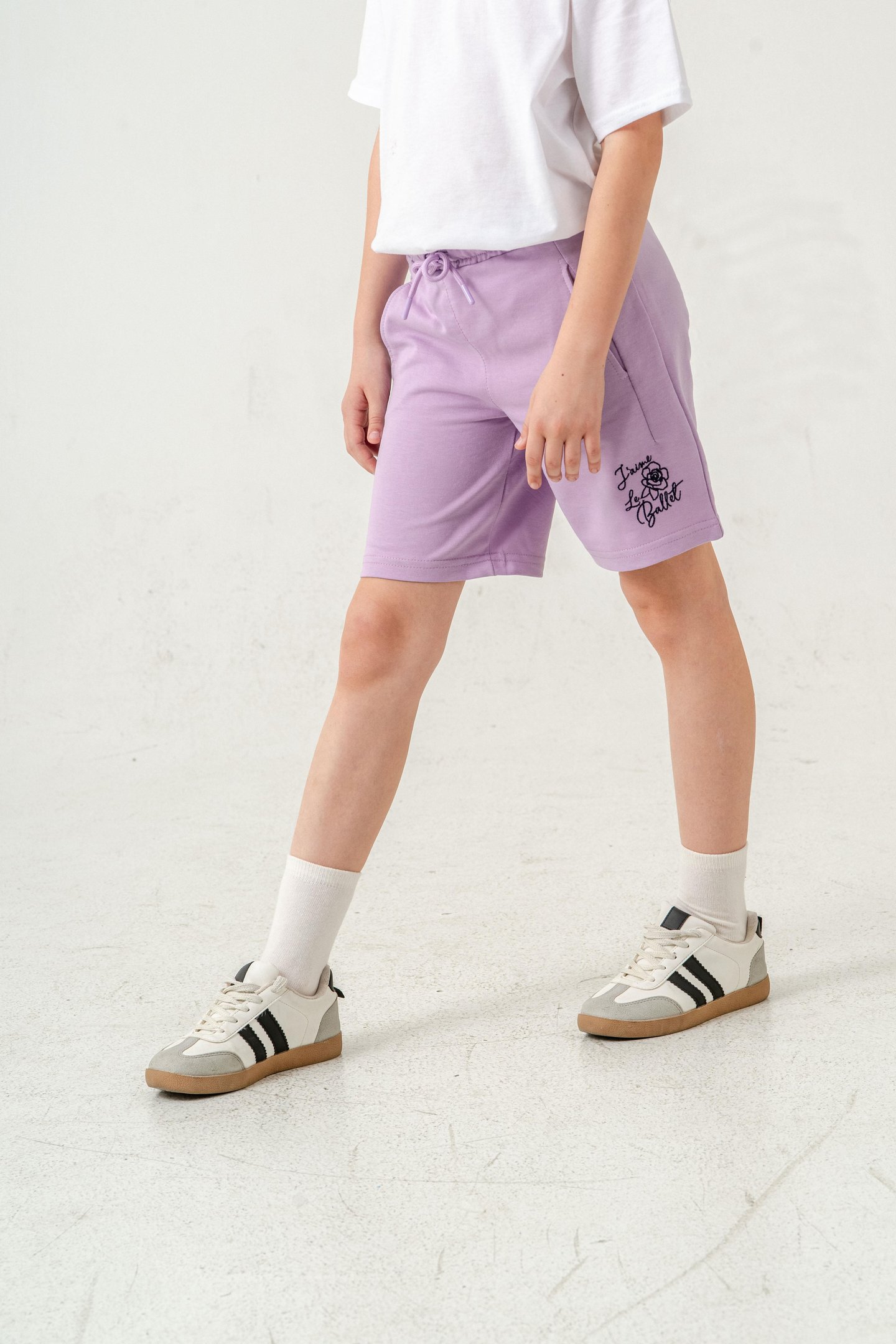 Jaime Le  Bullet Nakışlı Kız Çocuk Şort