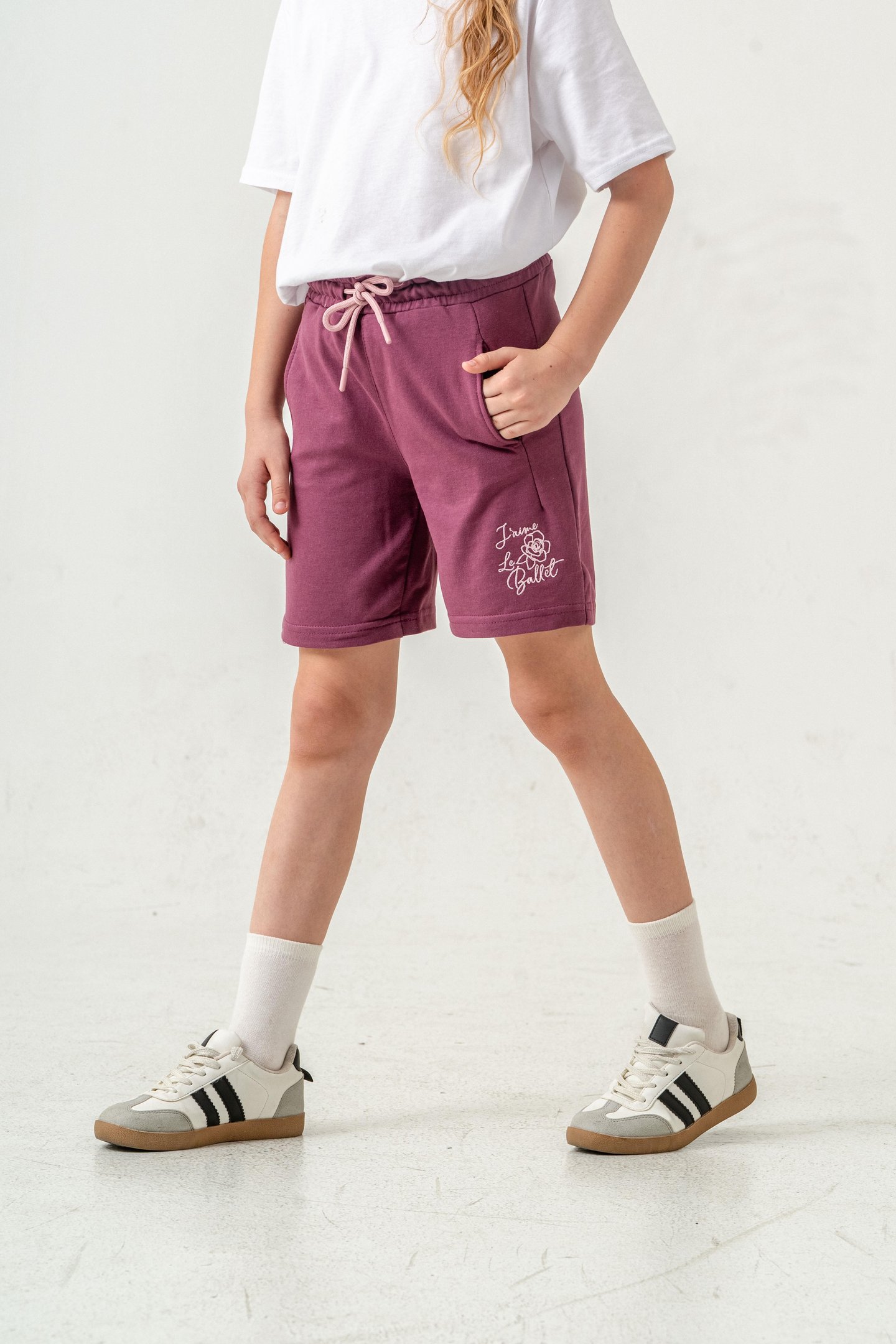 Jaime Le  Bullet Nakışlı Kız Çocuk Şort