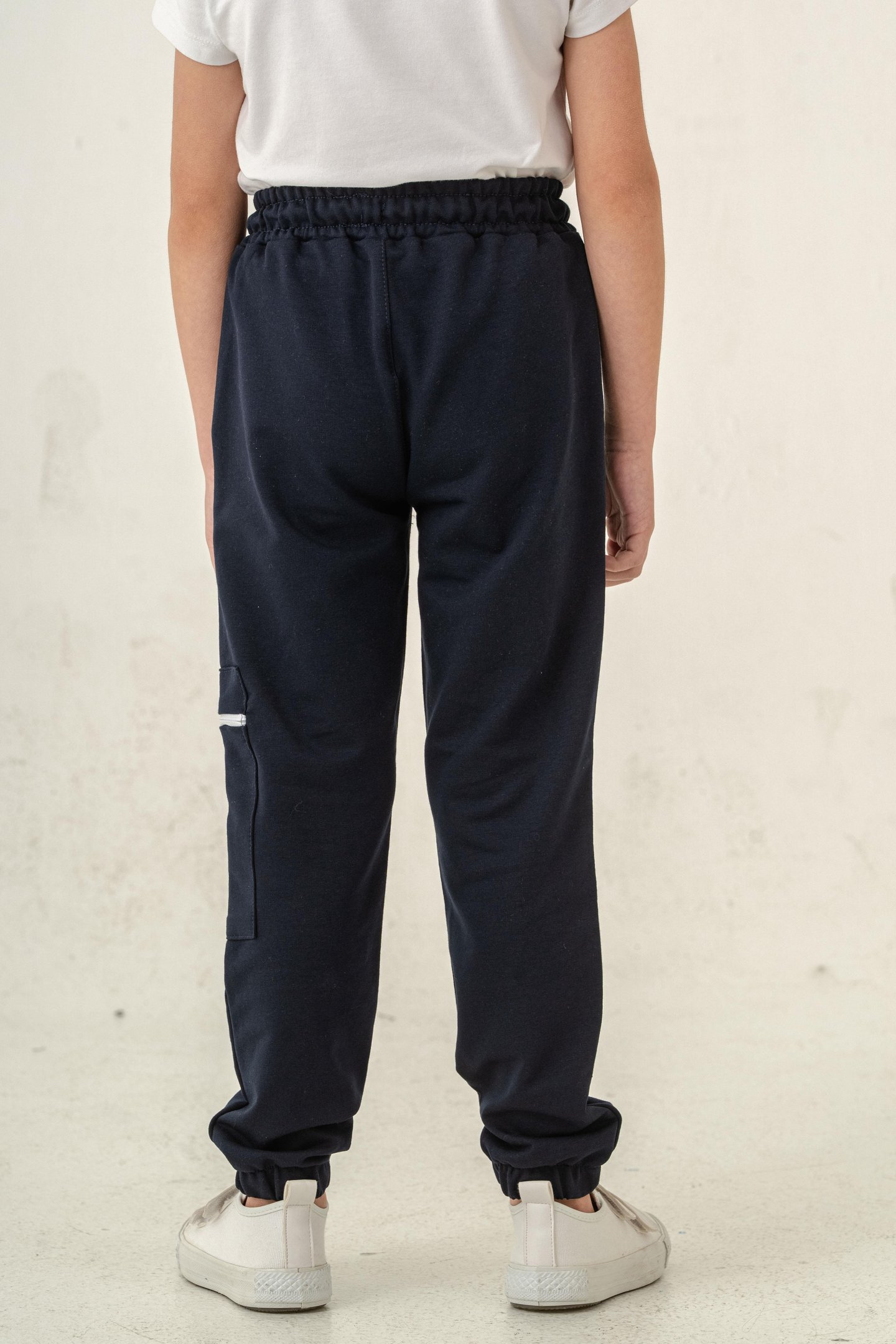 Kargo Cepli Cep Kapagı International Traveller Baskılı Erkek Çocuk Eşofman Altı