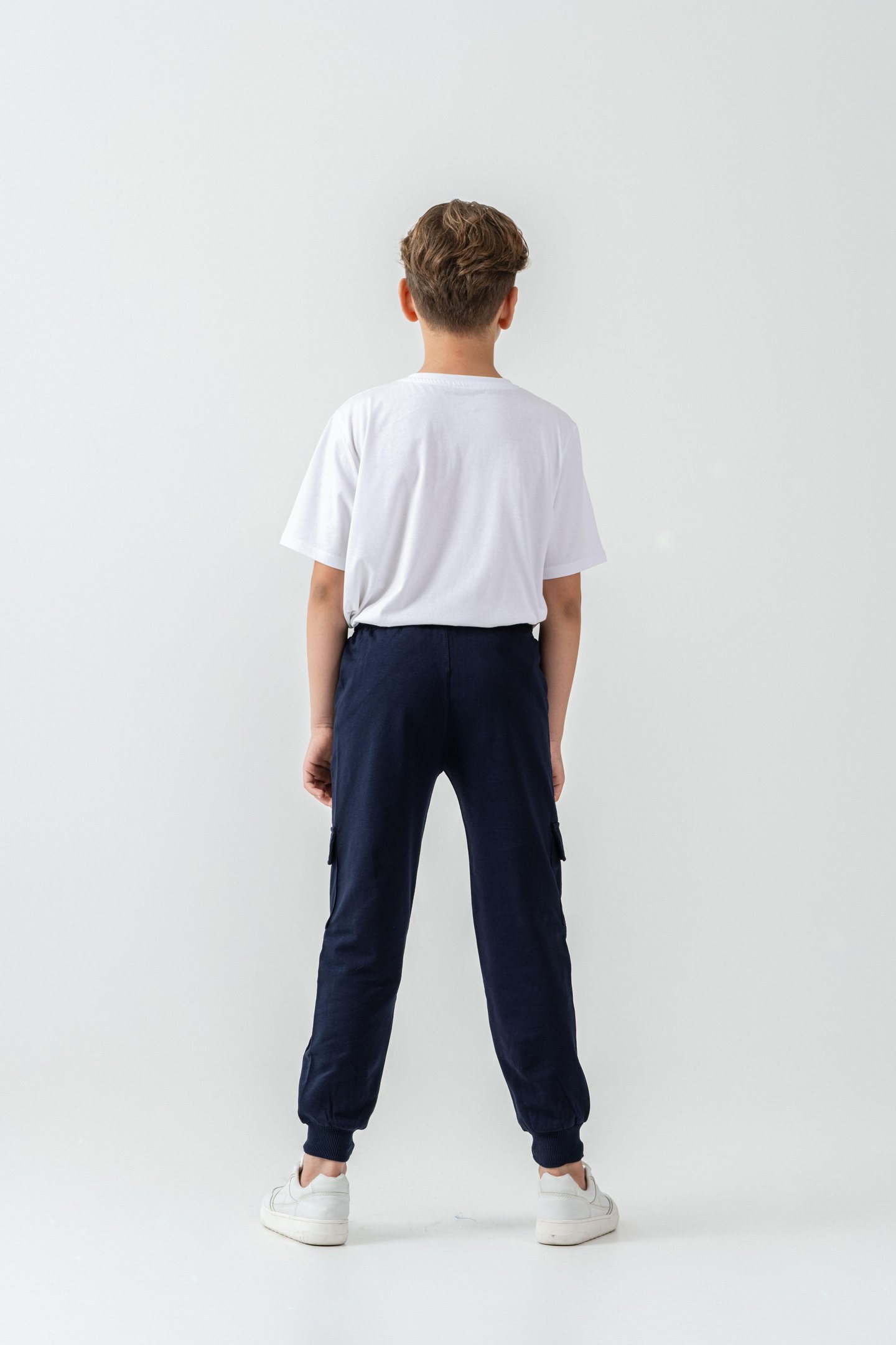 Kargo Cepli Cep Kapağı Level Up Baskılı Erkek Çocuk Eşofman Altı