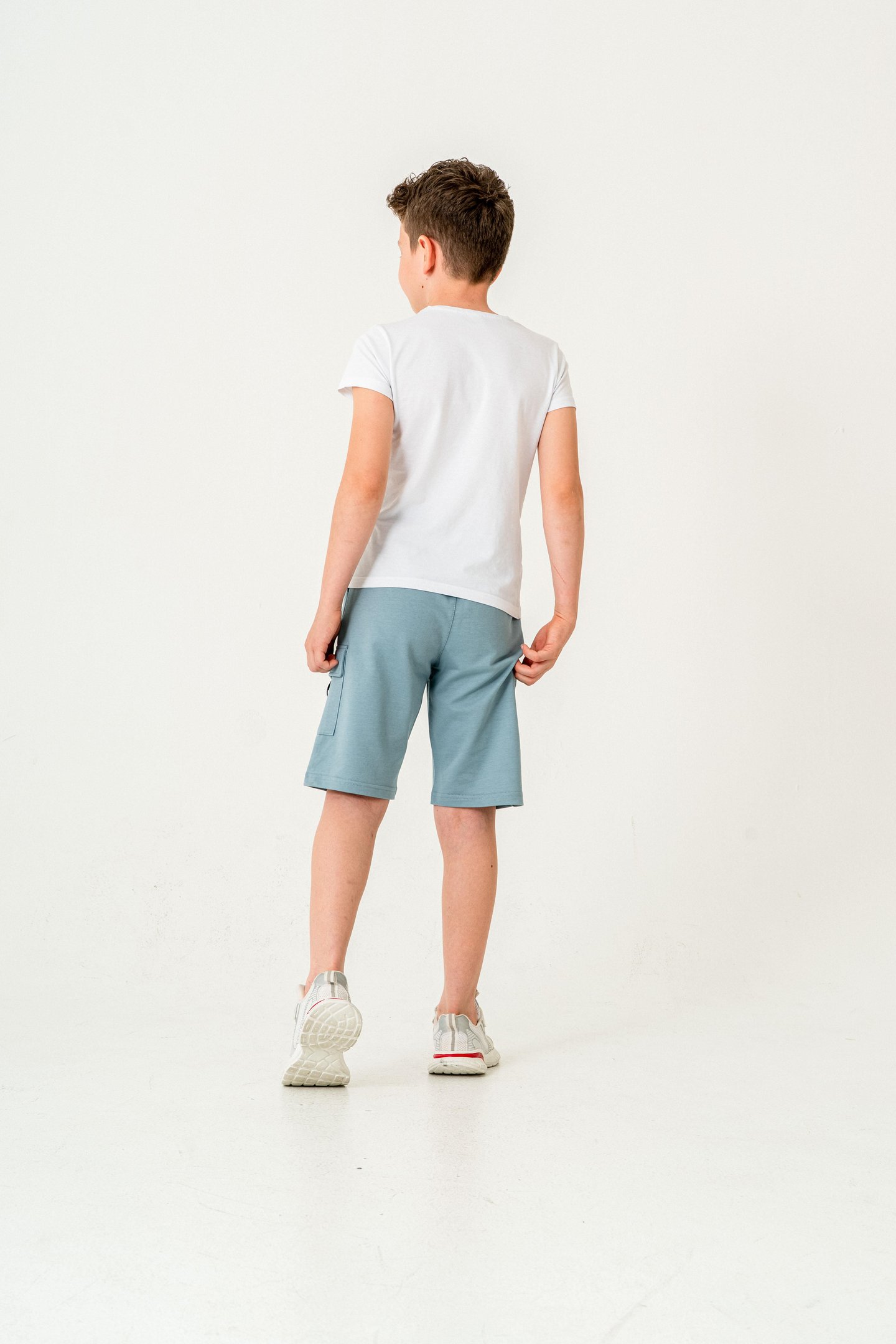 Kargo Cepli Cep Kapağı Lieve In Yourself Baskılı Erkek Çocuk Şort