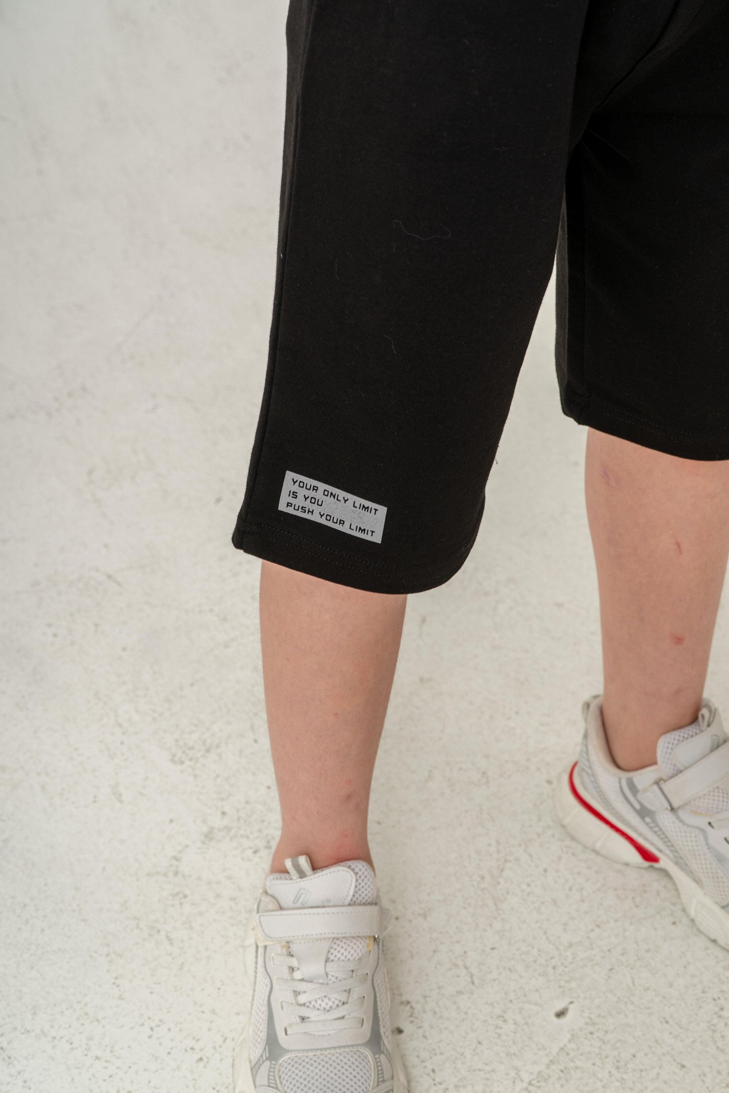 Kargo Cepli Cep Kapağı Lieve In Yourself Baskılı Erkek Çocuk Şort