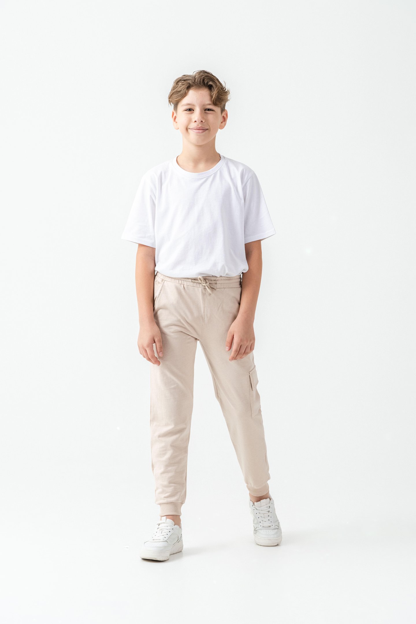 Kargo Cepli Erkek Çocuk Eşofman Altı