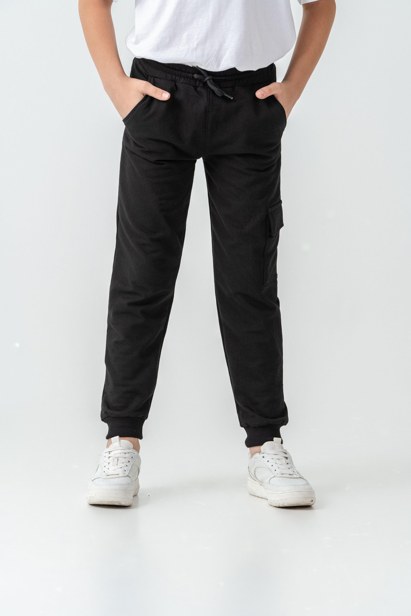 Kargo Cepli Erkek Çocuk Eşofman Altı