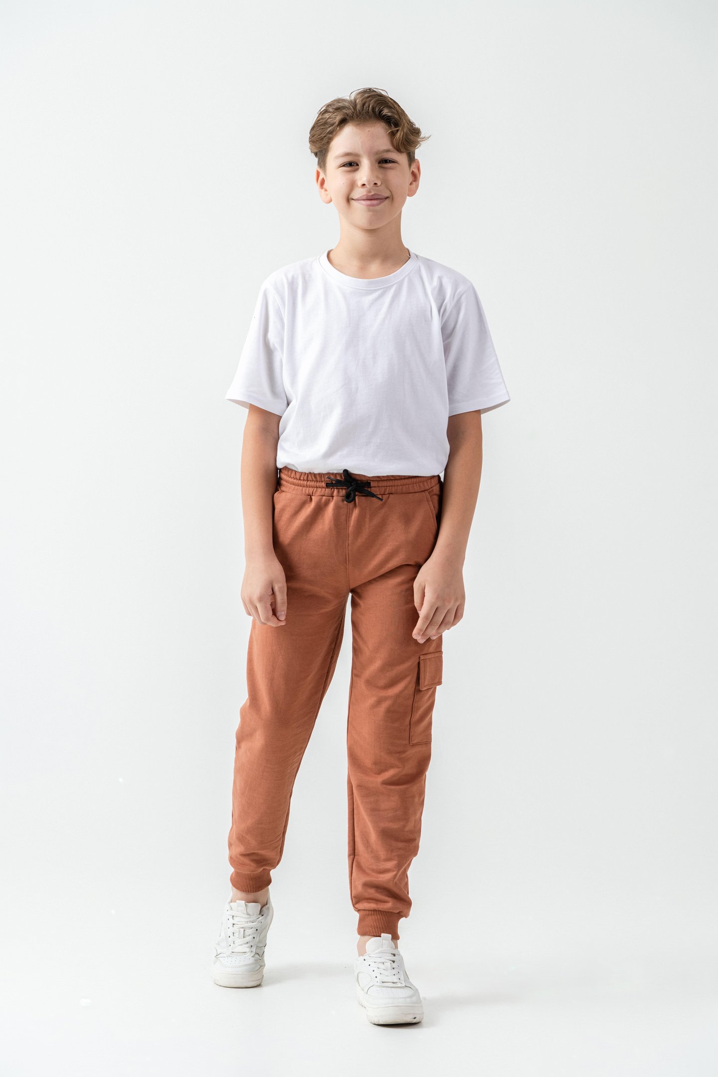 Kargo Cepli Erkek Çocuk Eşofman Altı