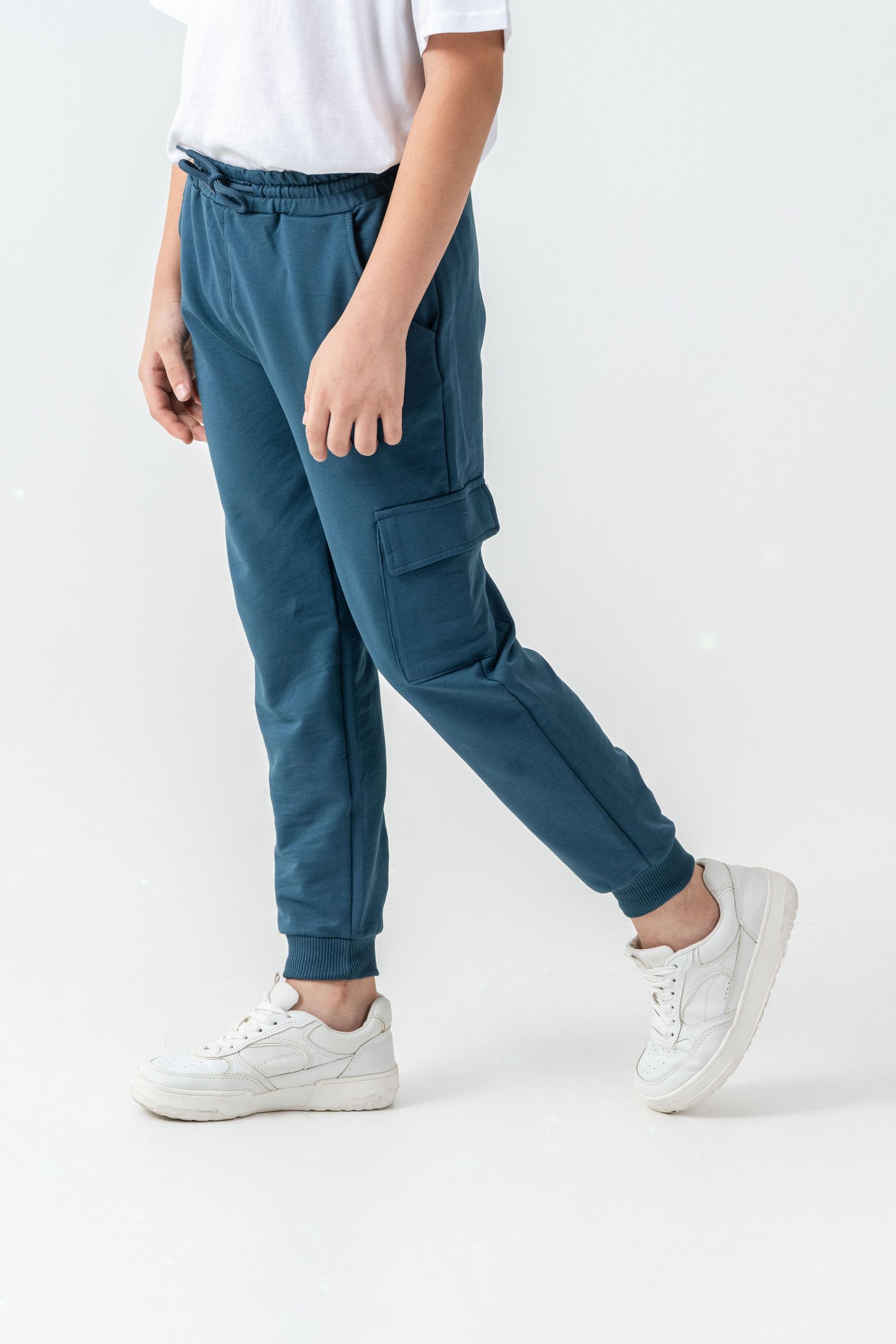 Kargo Cepli Erkek Çocuk Eşofman Altı