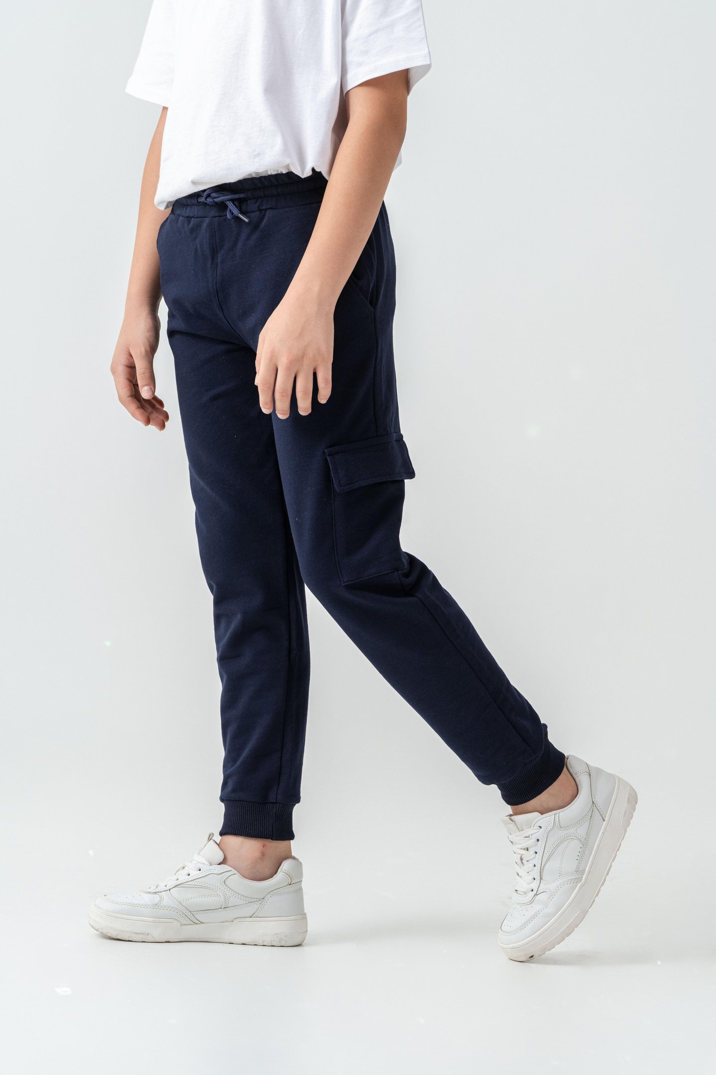 Kargo Cepli Erkek Çocuk Eşofman Altı