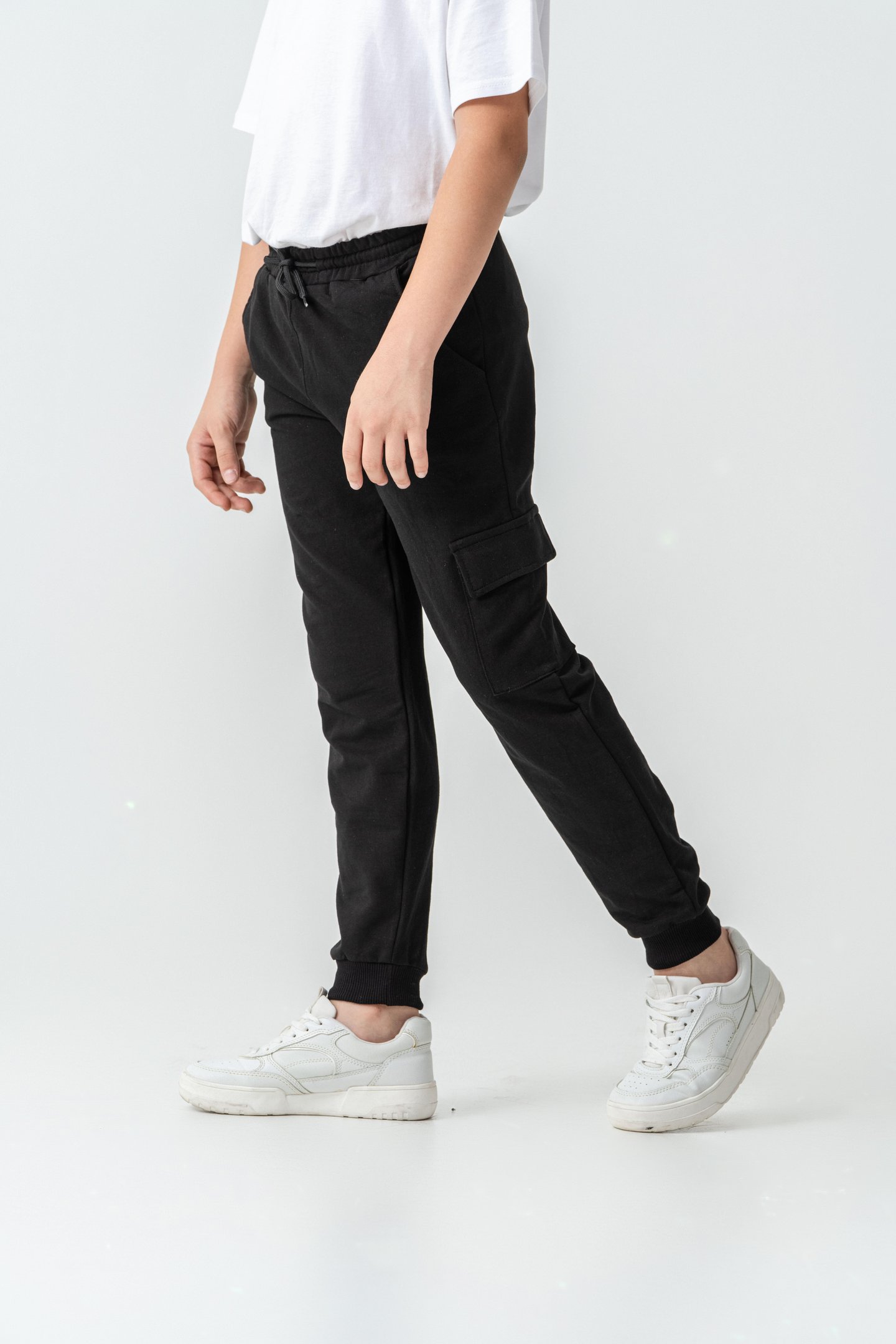 Kargo Cepli Erkek Çocuk Eşofman Altı