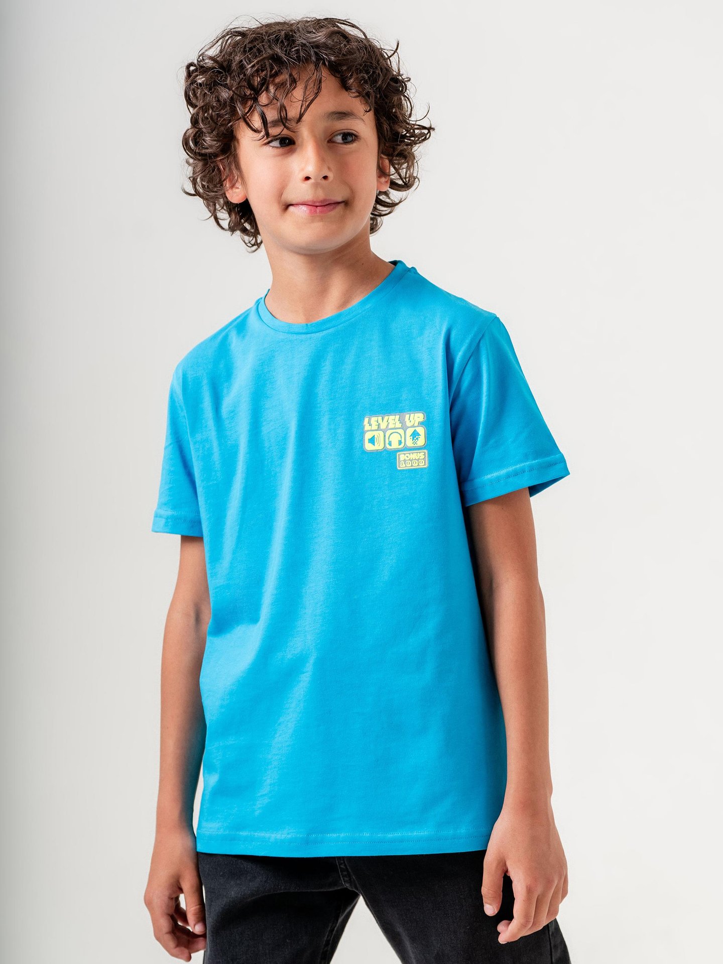 LEVEL UP Baskılı Erkek Çocuk T-shirt