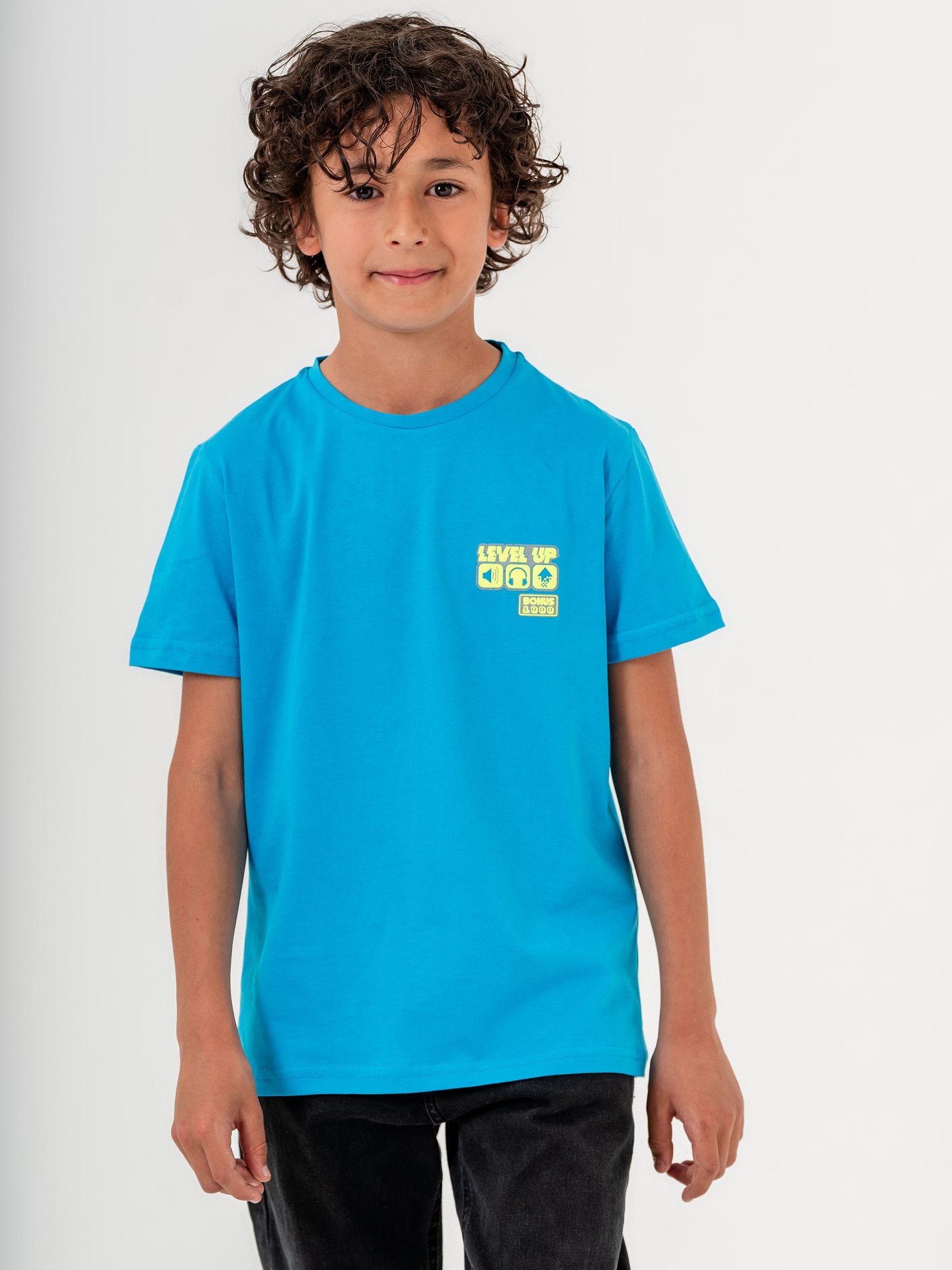 LEVEL UP Baskılı Erkek Çocuk T-shirt