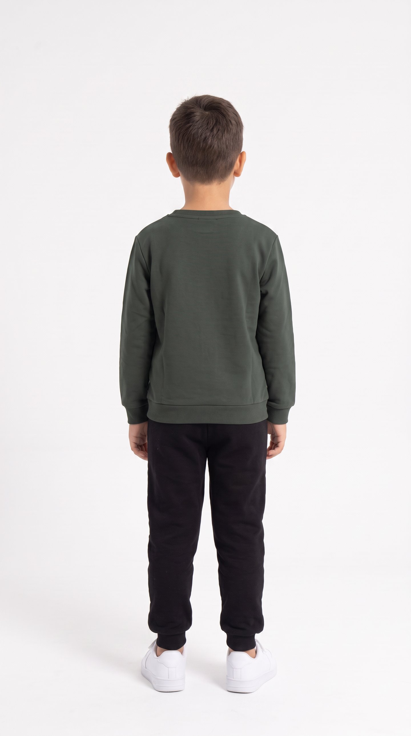 Marine Baskılı Erkek Çocuk Sweat