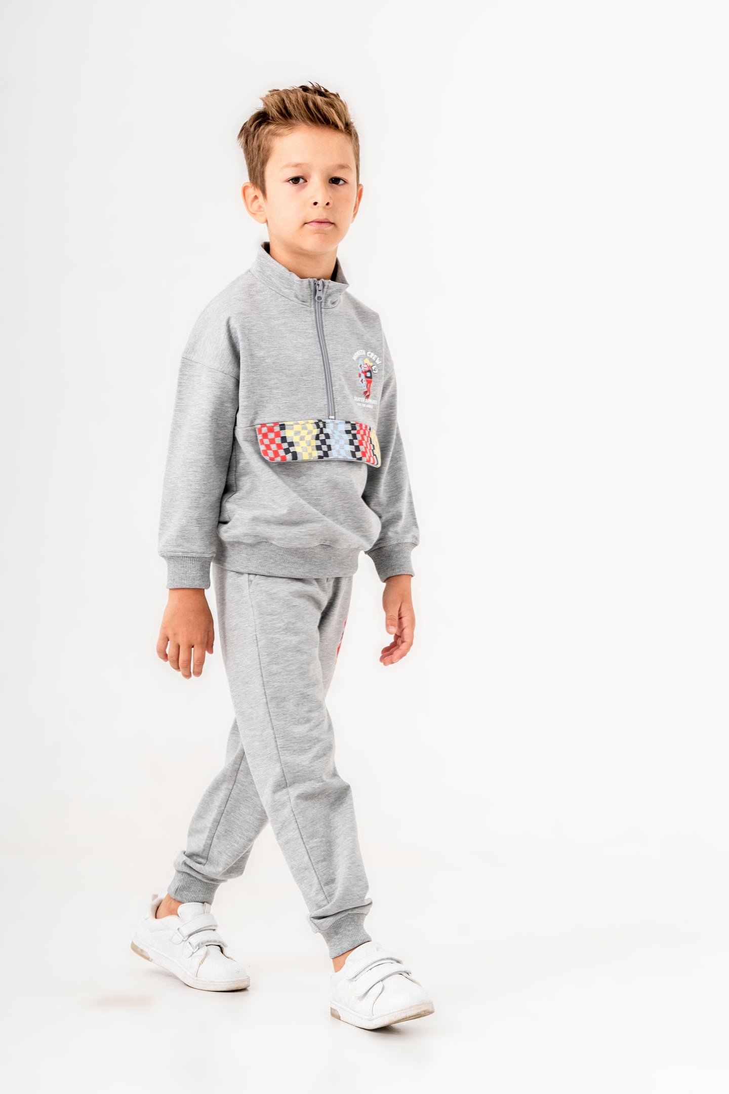 Monsta Crew Baskılı Erkek Çocuk Eşofman Takımı