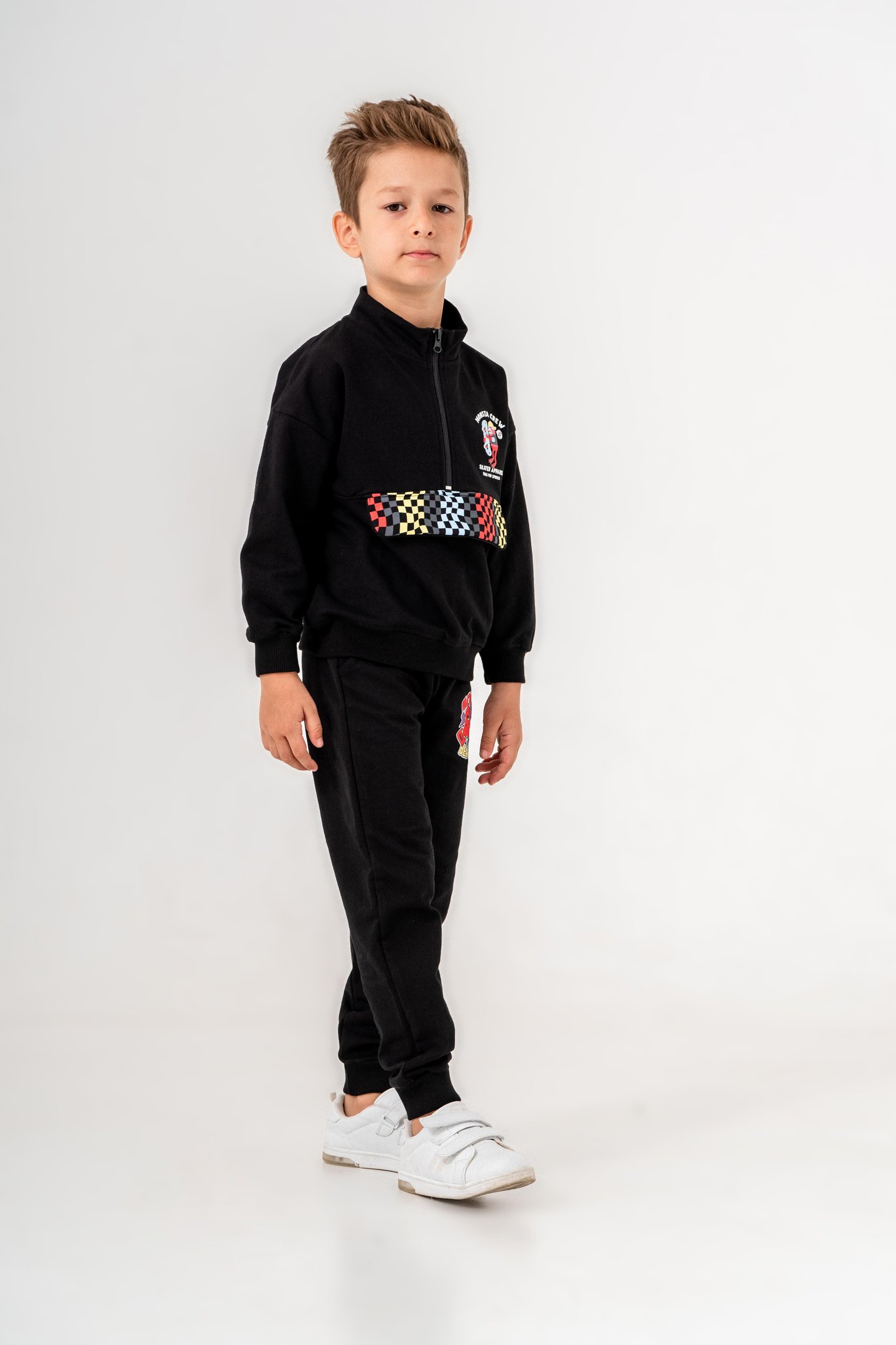 Monsta Crew Baskılı Erkek Çocuk Eşofman Takımı