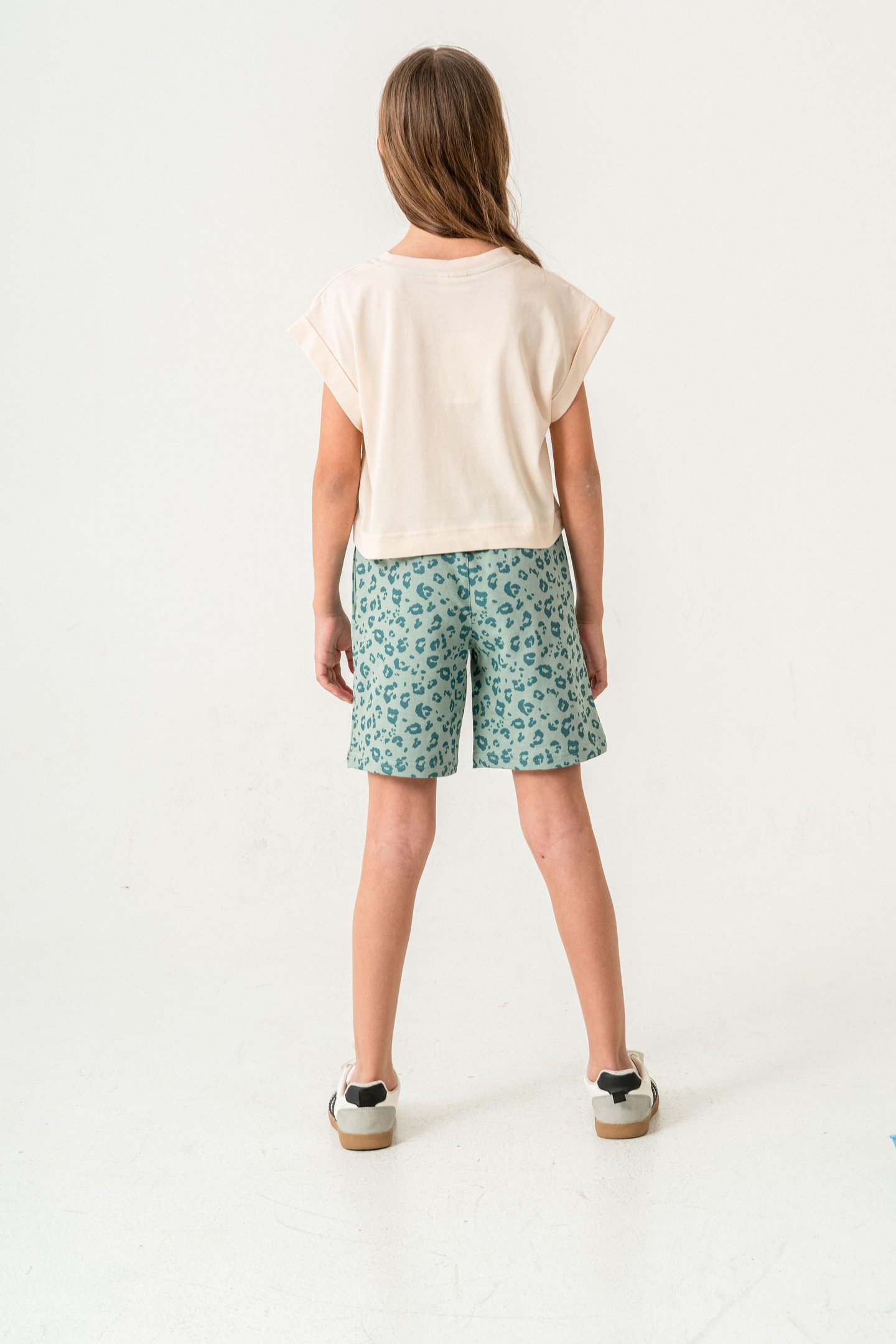 Mucho Amor Baskılı  Kız Çocuk Şort - Tişört Takımı