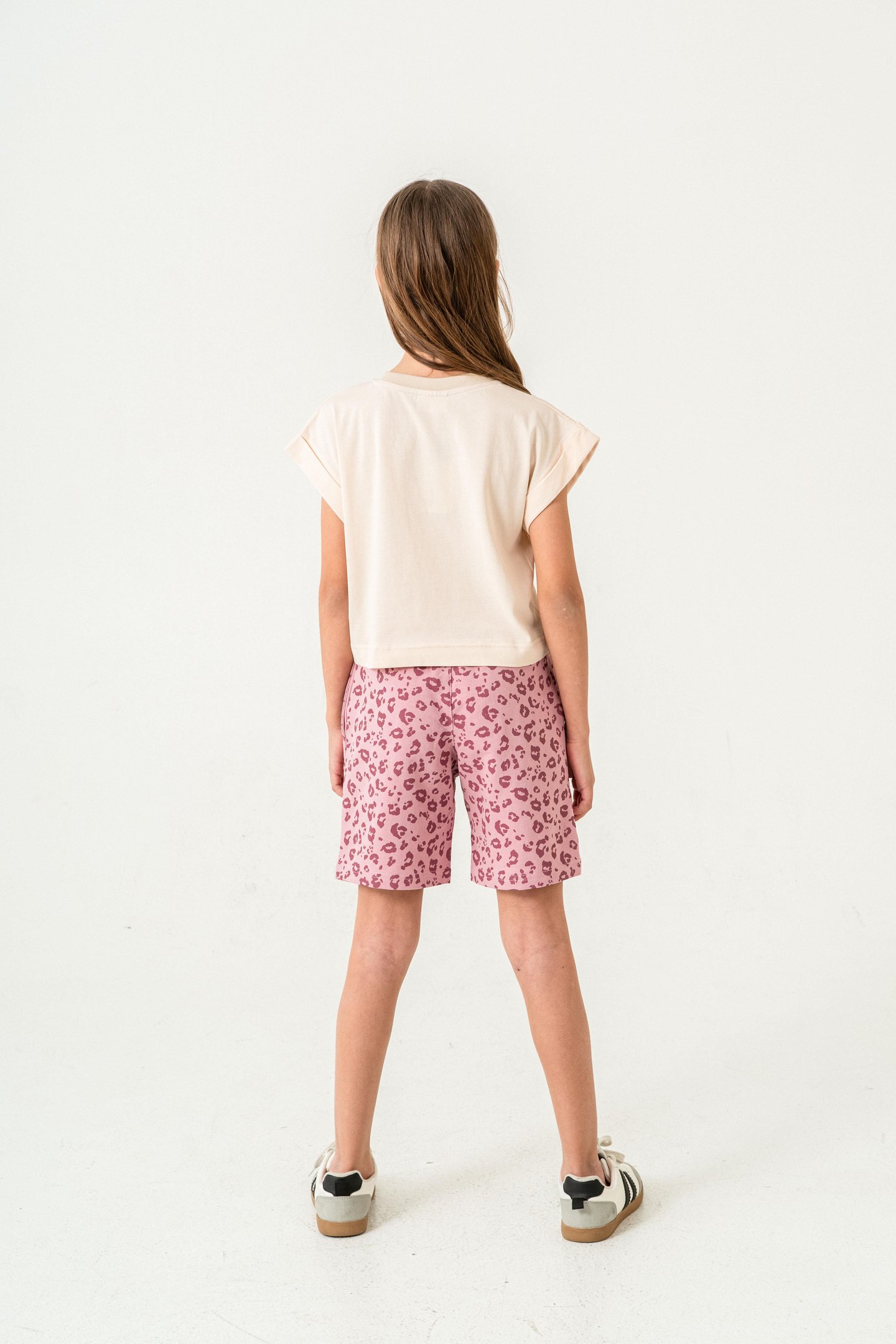 Mucho Amor Baskılı  Kız Çocuk Şort - Tişört Takımı