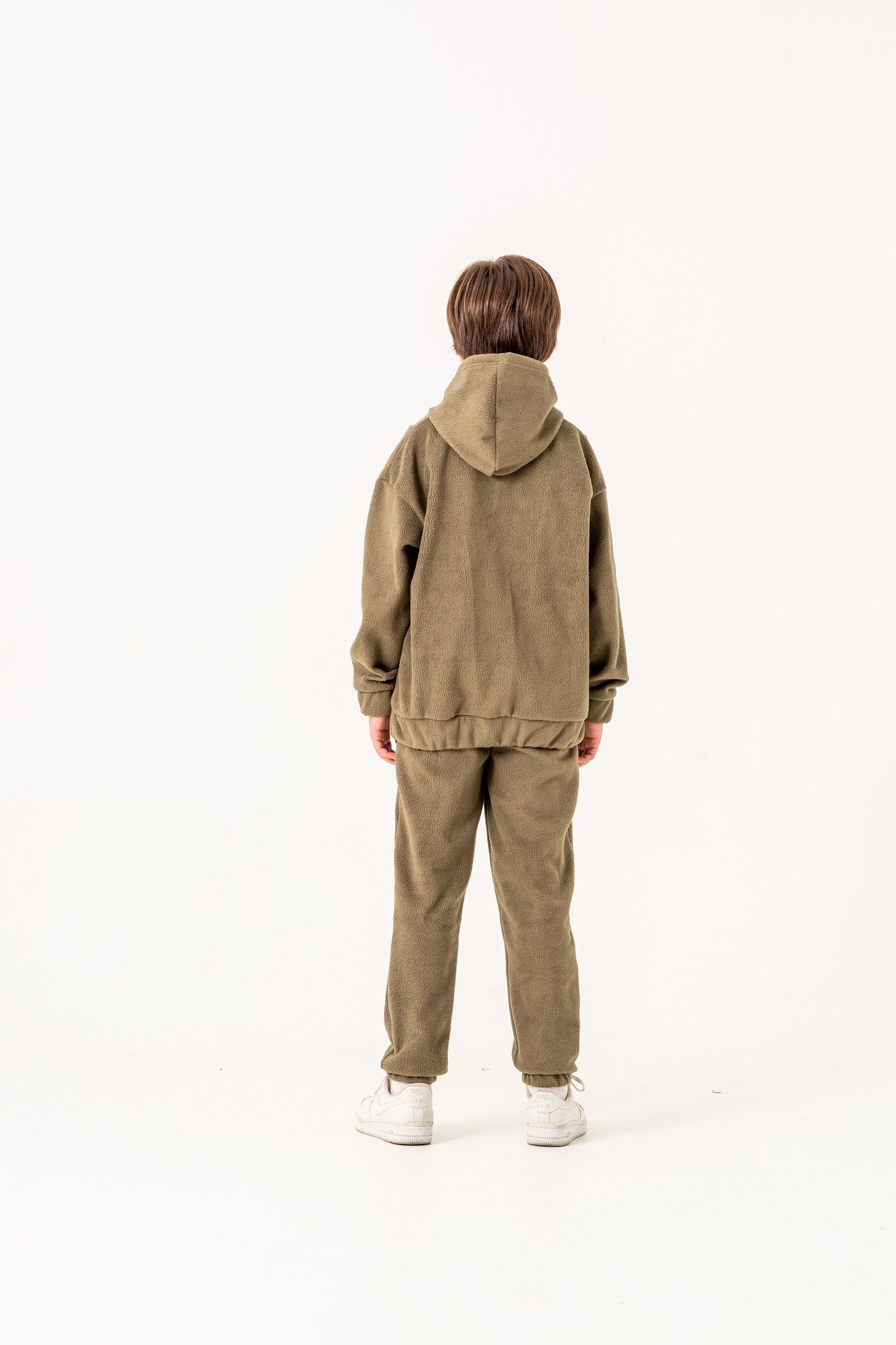 Nakışlı Polar Erkek Çocuk Alt-Üst Eşofman Takımı