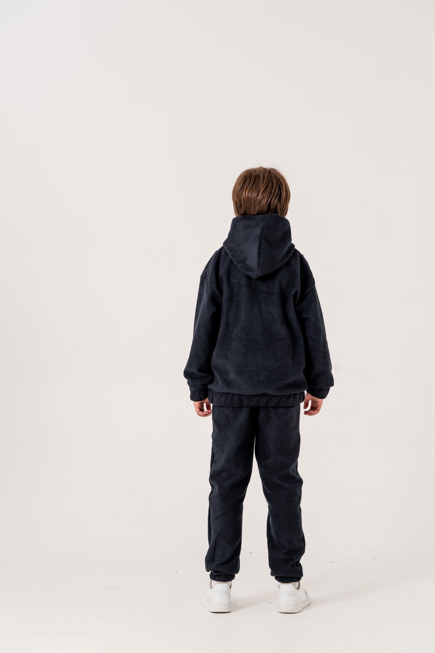 Nakışlı Polar Erkek Çocuk Alt-Üst Eşofman Takımı